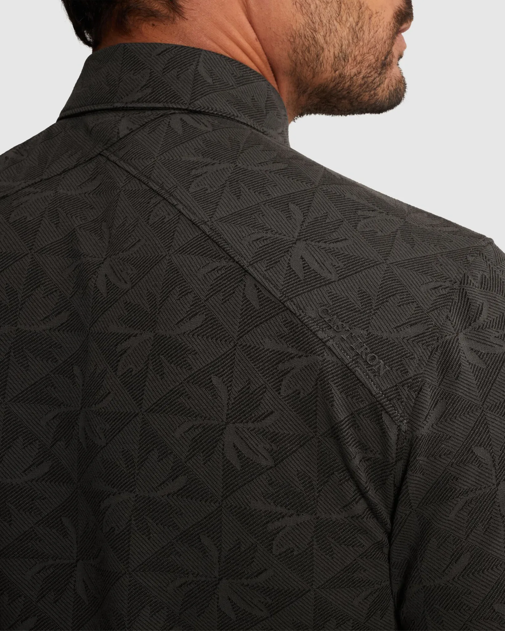 Cast Iron Polo Zwart 107363-001-L