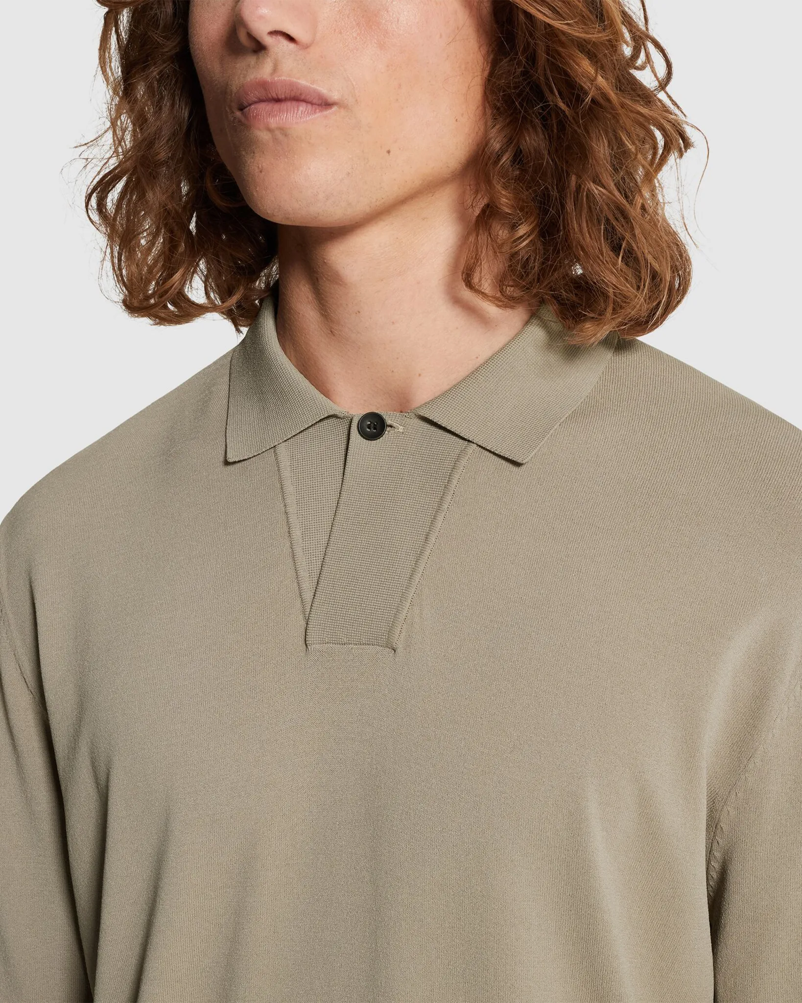 Cast Iron Polo Grijs 107364-001-L