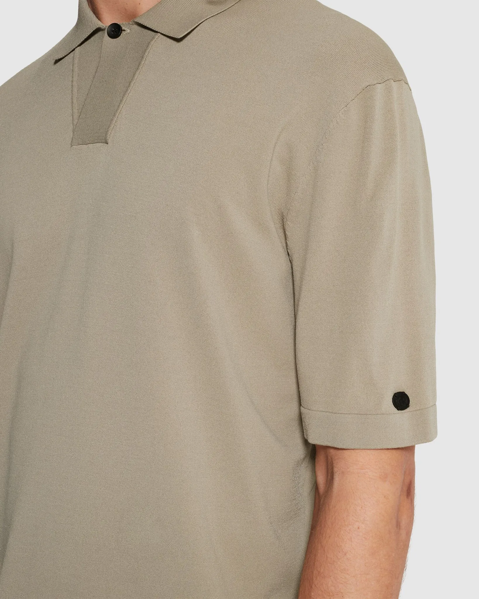 Cast Iron Polo Grijs 107364-001-L