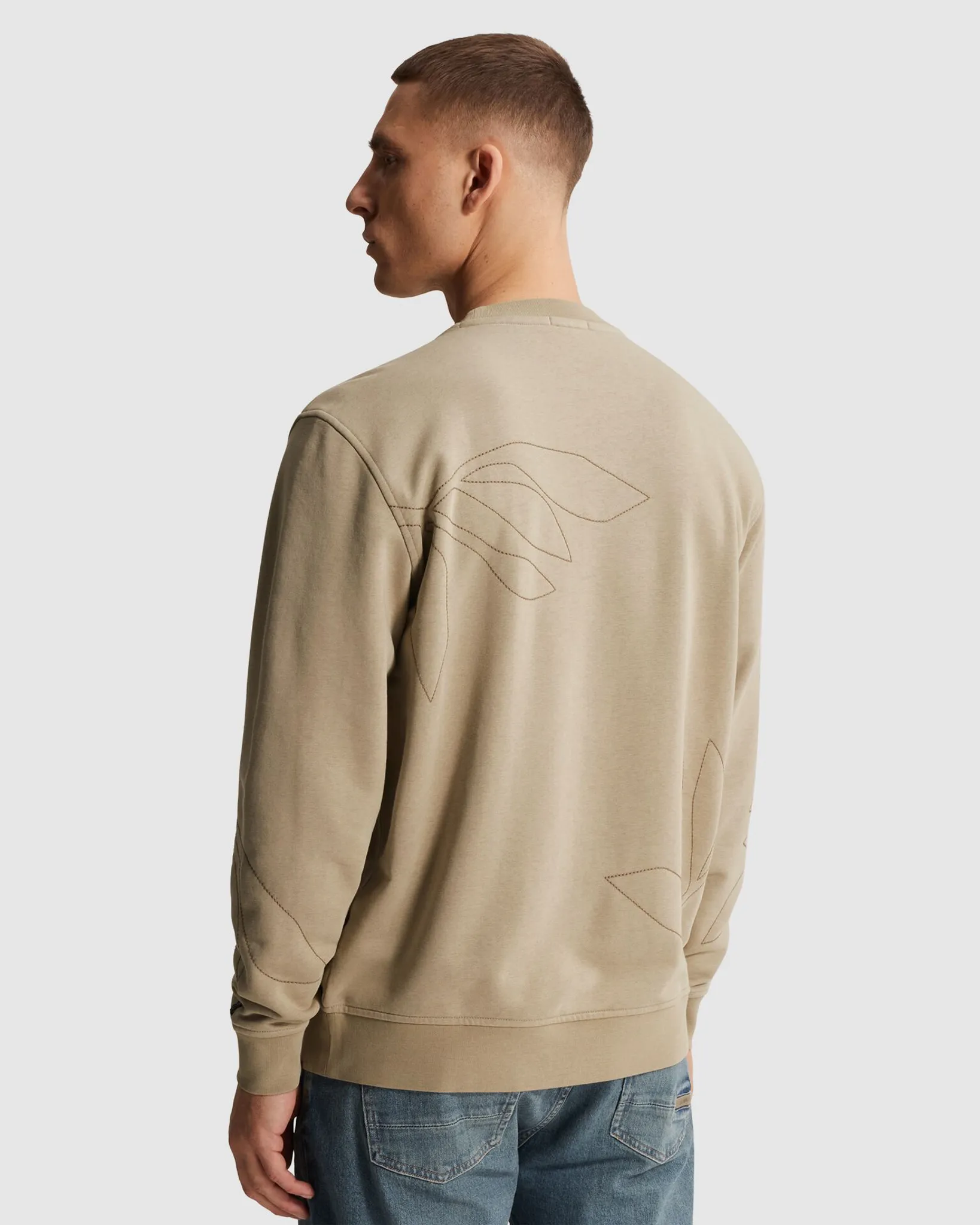 Cast Iron Sweater Grijs 107368-001-L