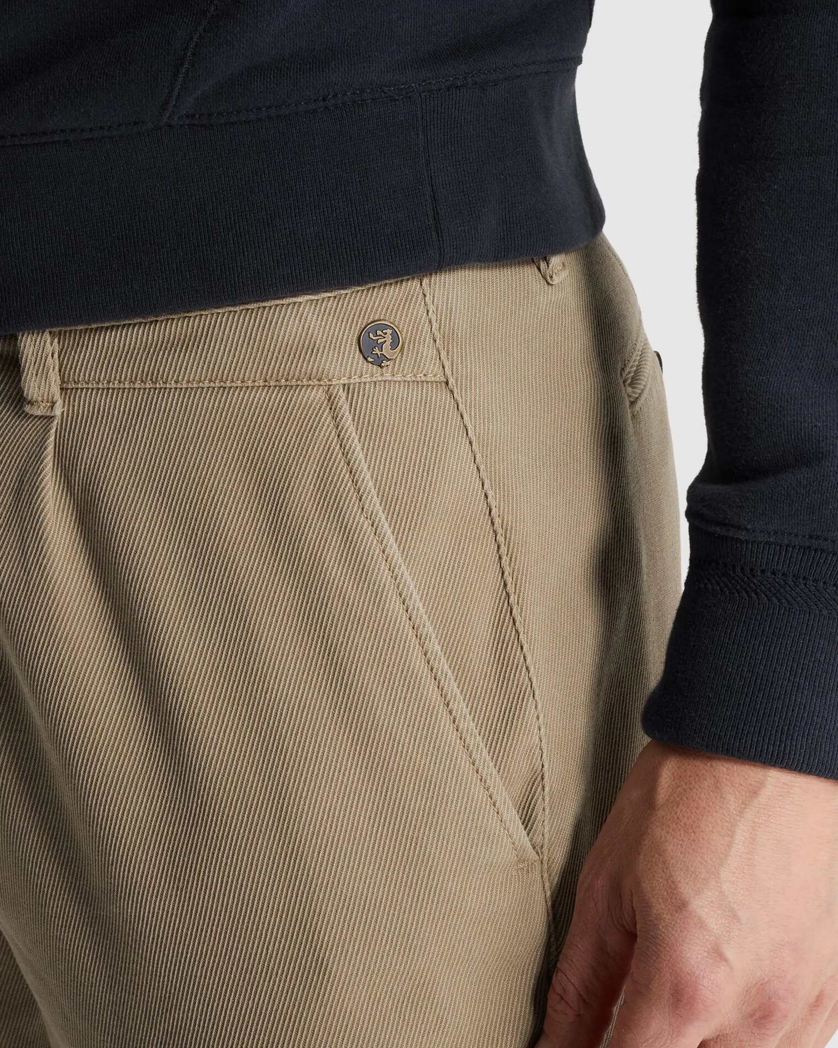 Cast Iron Steeper Chino Grijs 107369-001-29/32