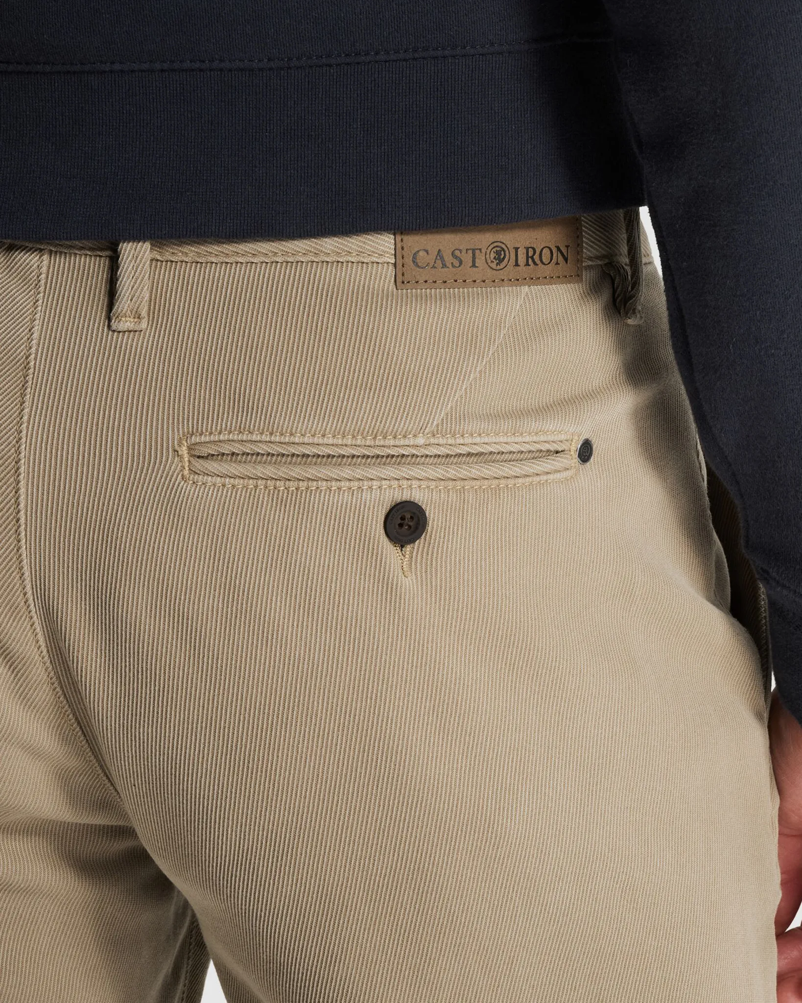 Cast Iron Steeper Chino Grijs 107369-001-29/32