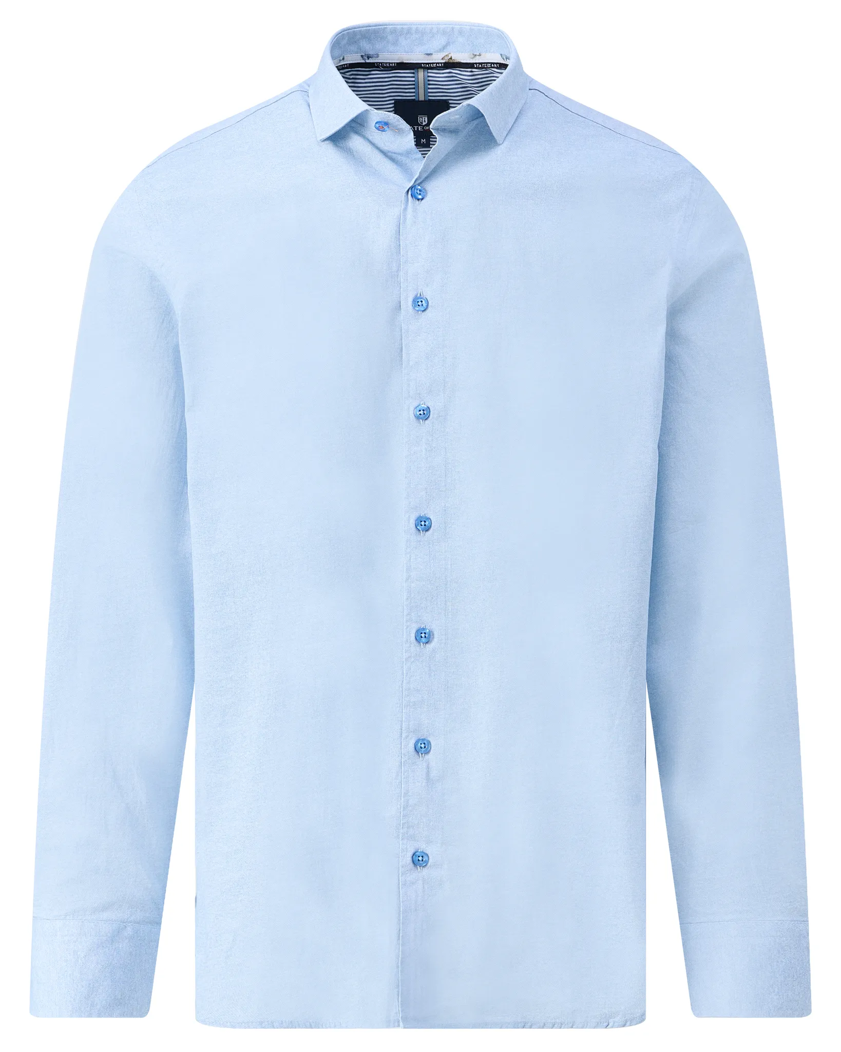 State of Art Casual Overhemd Licht blauw 107378-001-L