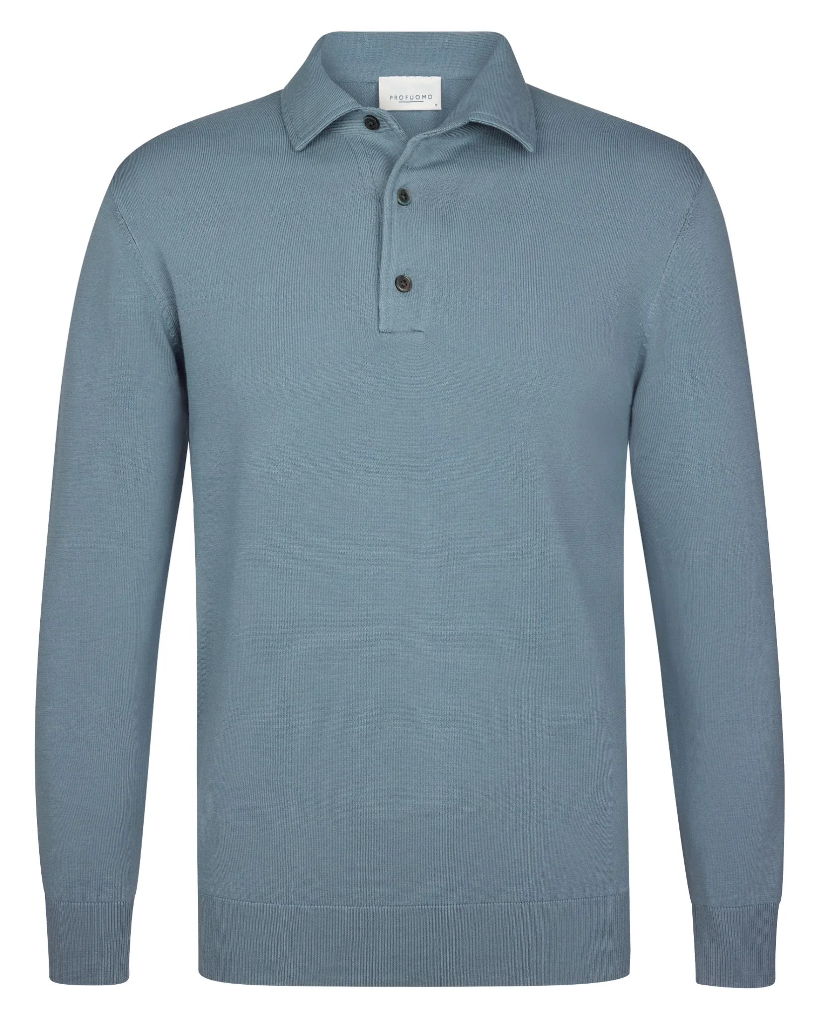 Profuomo Luxury Basic Polo Denim 107384-001-L