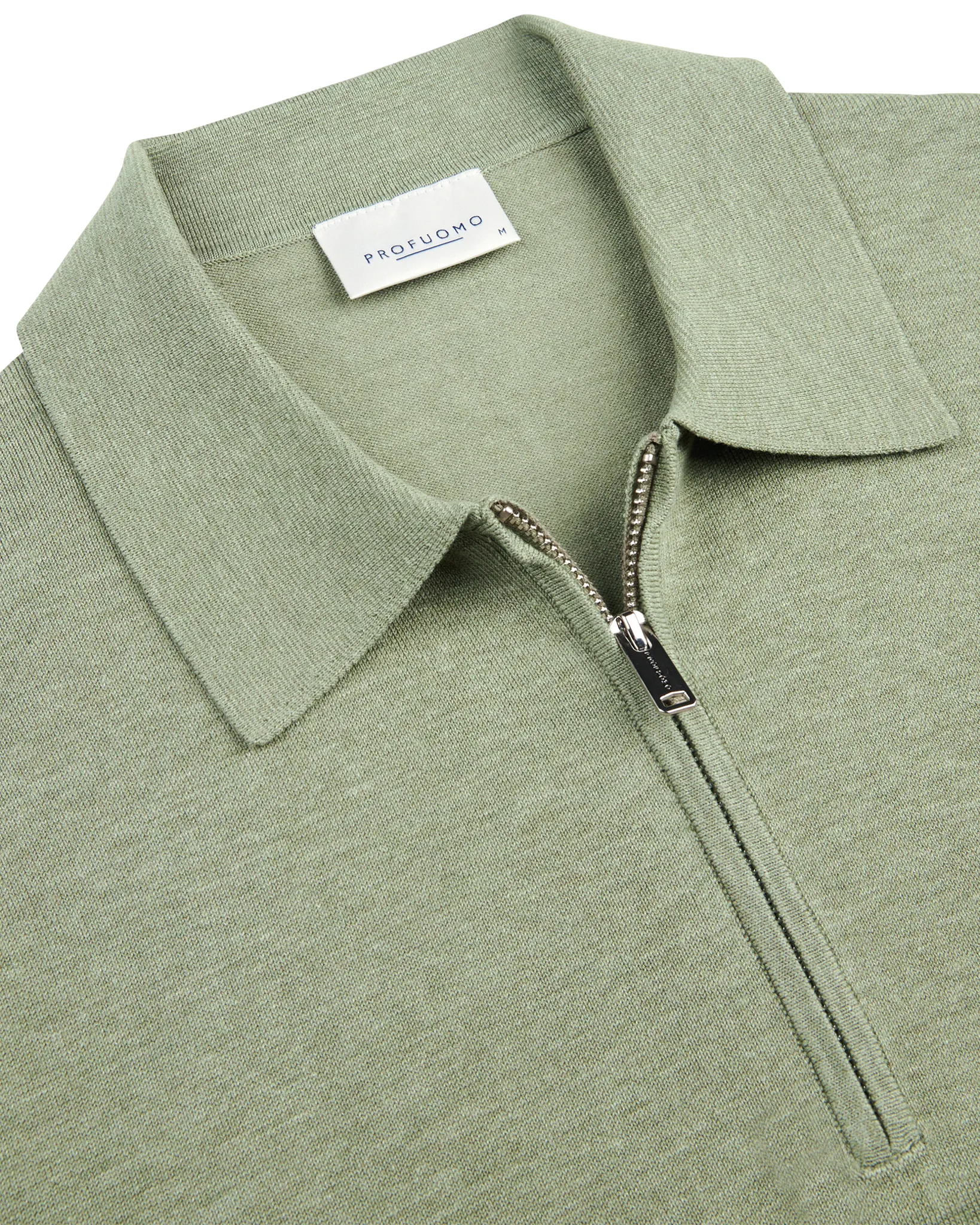 Profuomo Polo Groen 107386-001-L