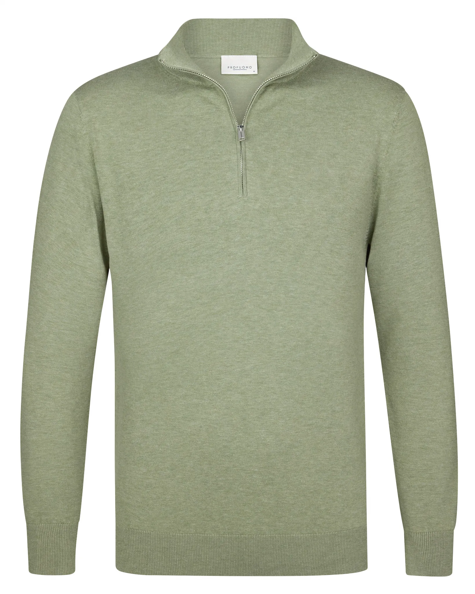 Profuomo Luxury Basic Schipperstrui Groen 107387-001-L