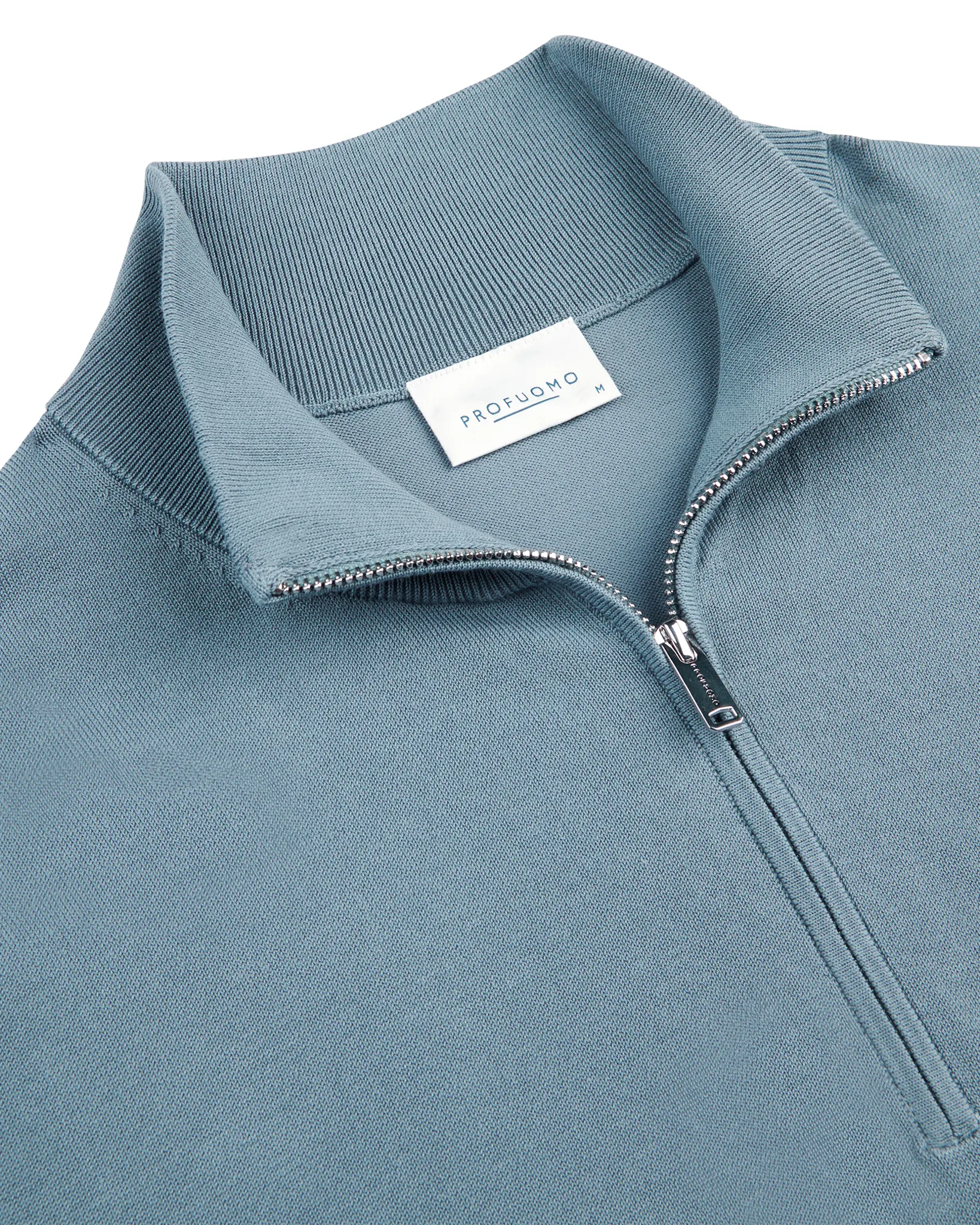 Profuomo Luxury Basic Schipperstrui Denim 107389-001-L