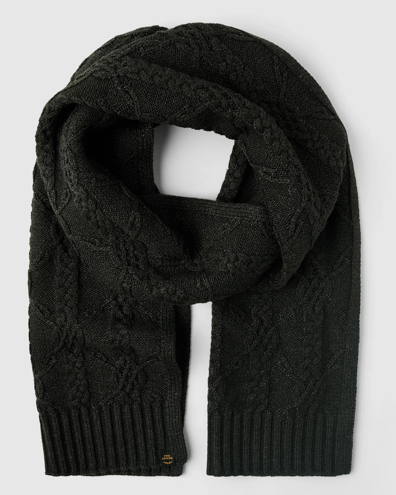 PME Legend Sjaal Grijs 107461-001-0