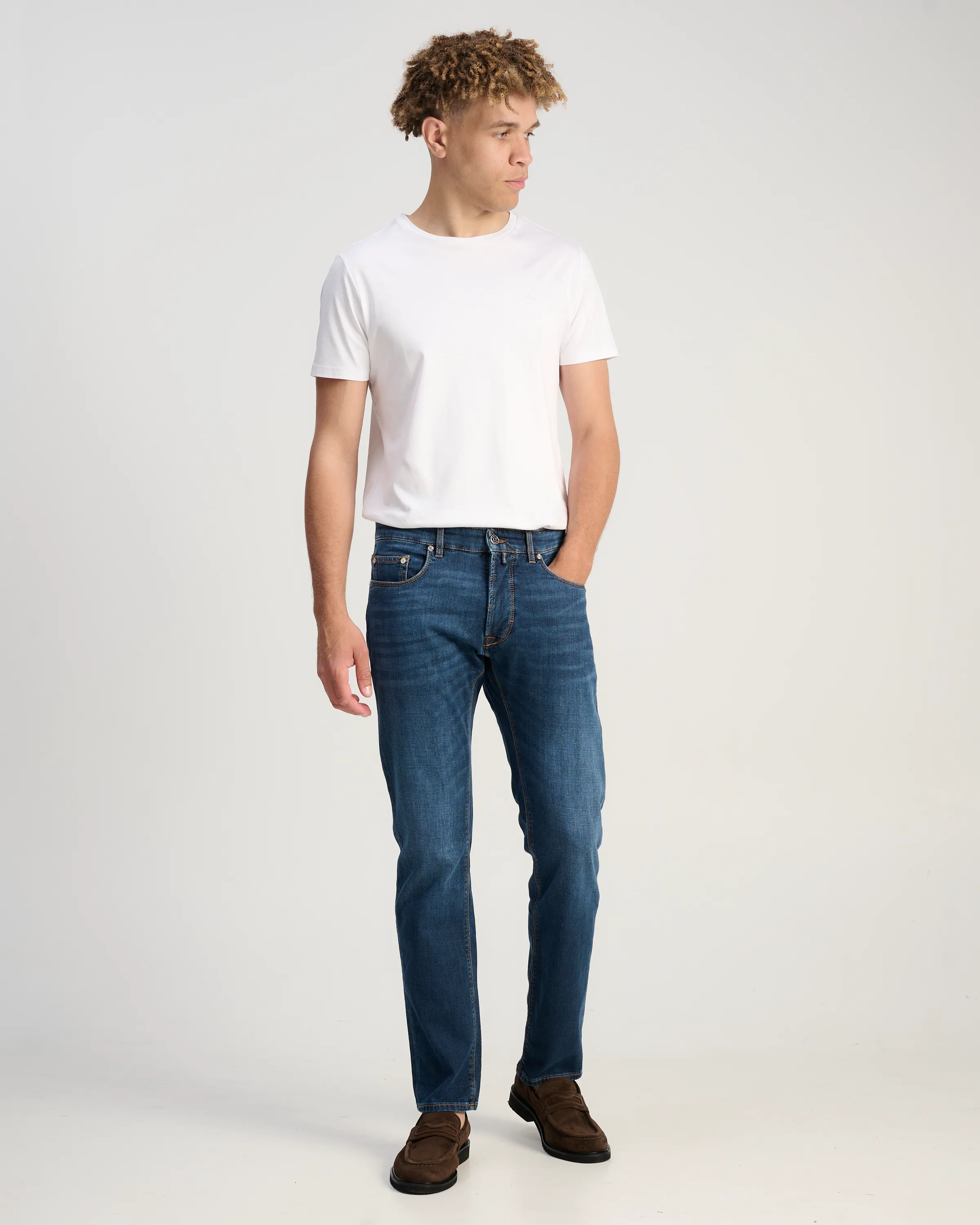 Pierre Cardin Lyon Jeans Donker blauw 107472-001-31/32
