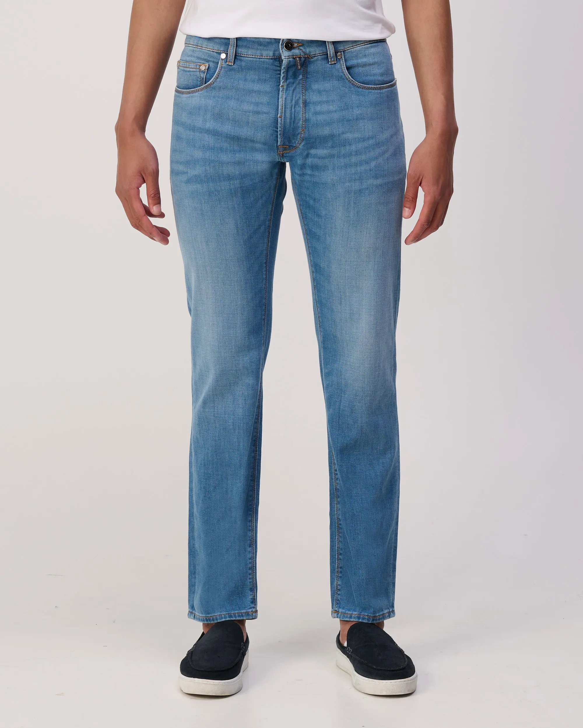 Pierre Cardin Lyon Jeans Blauw 107473-001-31/32
