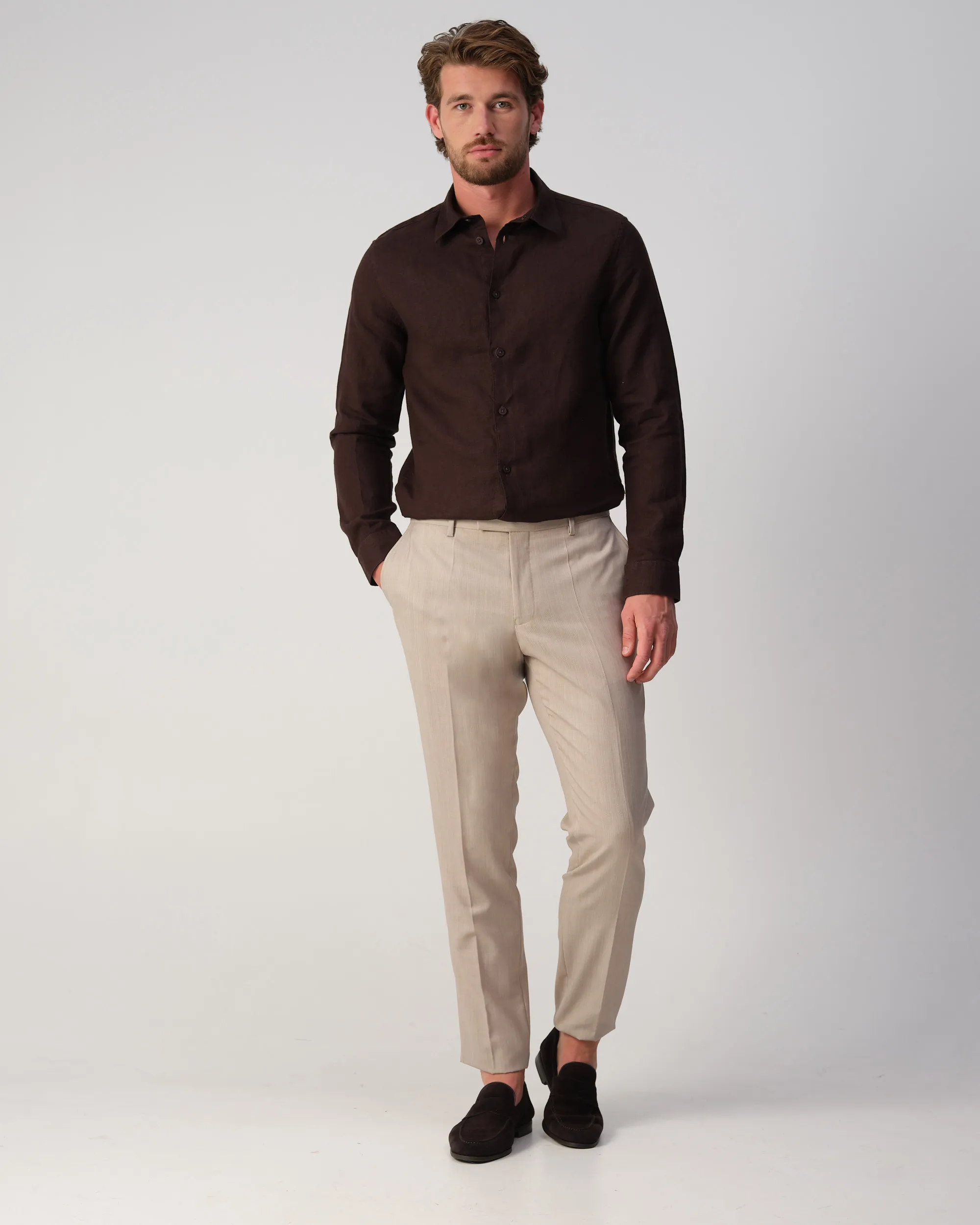 Pierre Cardin Mix & Match Pantalon Beige 107499-001-26
