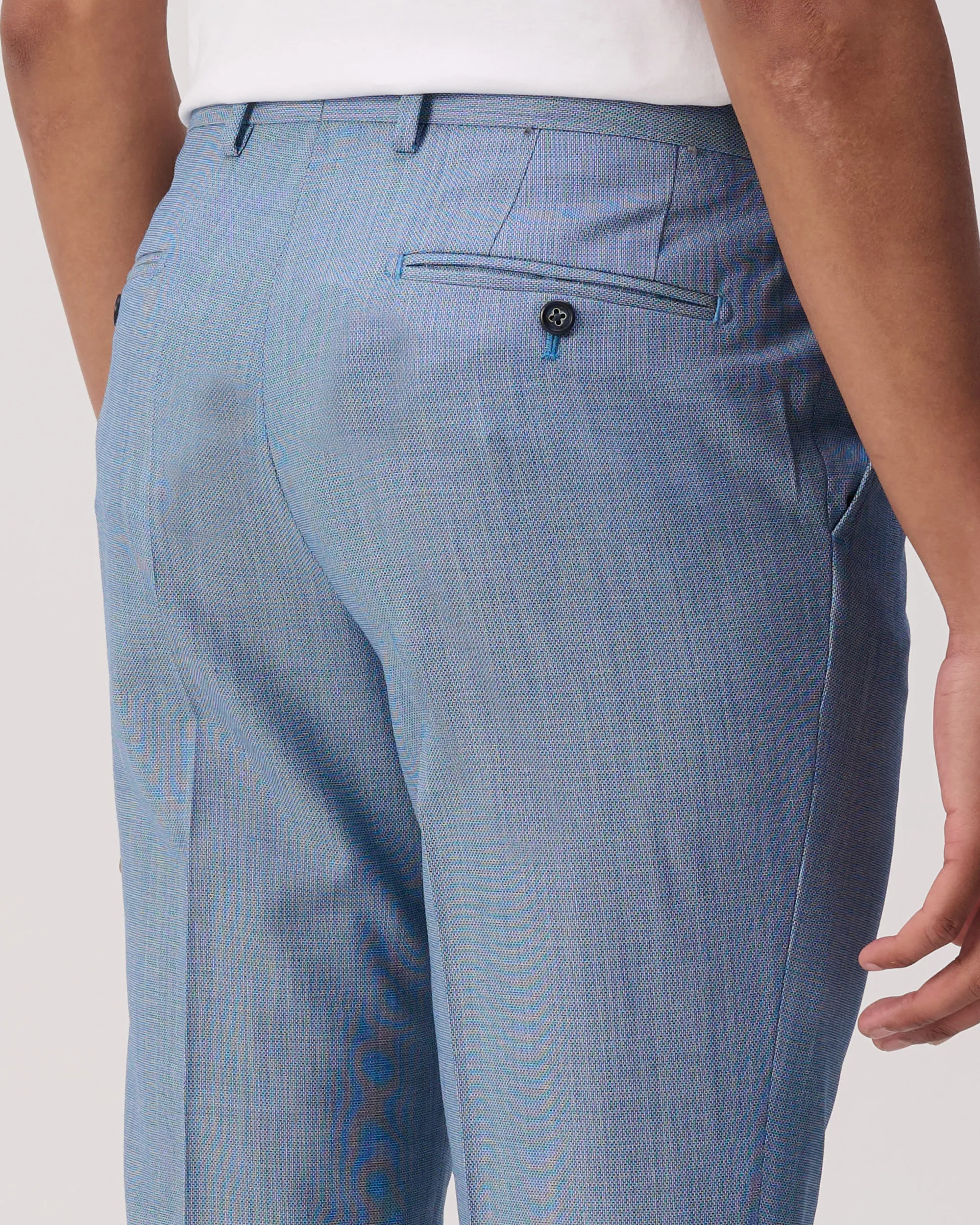 Pierre Cardin Mix & Match Pantalon Blauw 107500-001-26