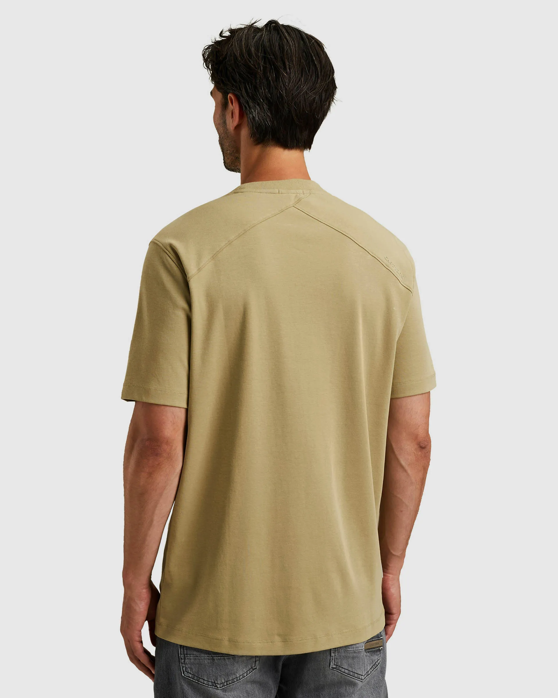 Cast Iron T-shirt Groen 107542-001-L