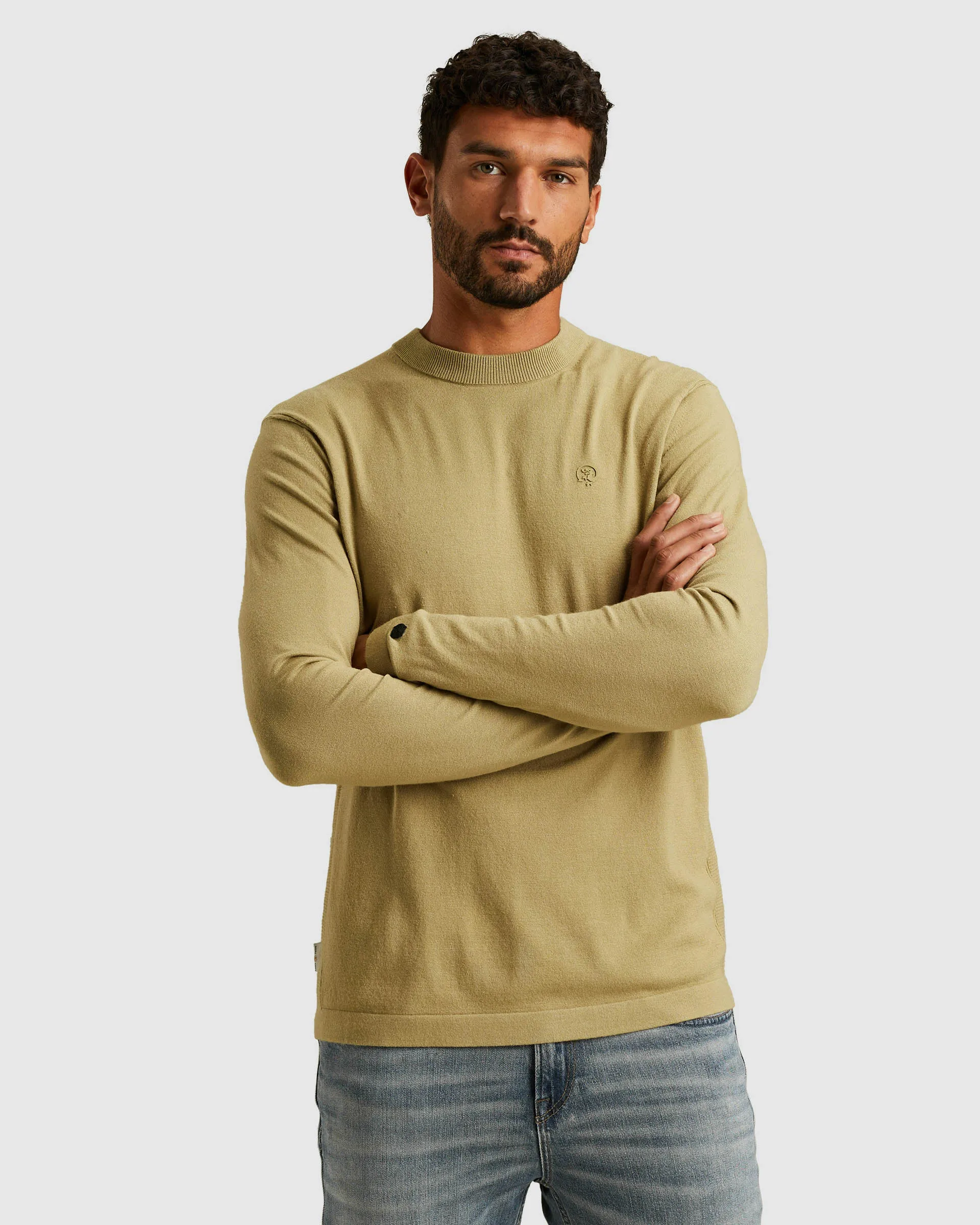 Cast Iron Trui Ronde hals Groen 107543-001-L