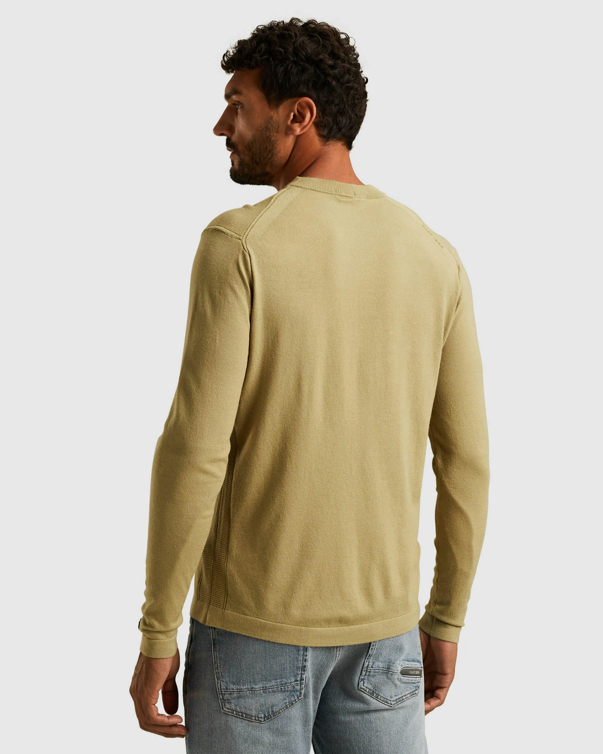 Cast Iron Trui Ronde hals Groen 107543-001-L