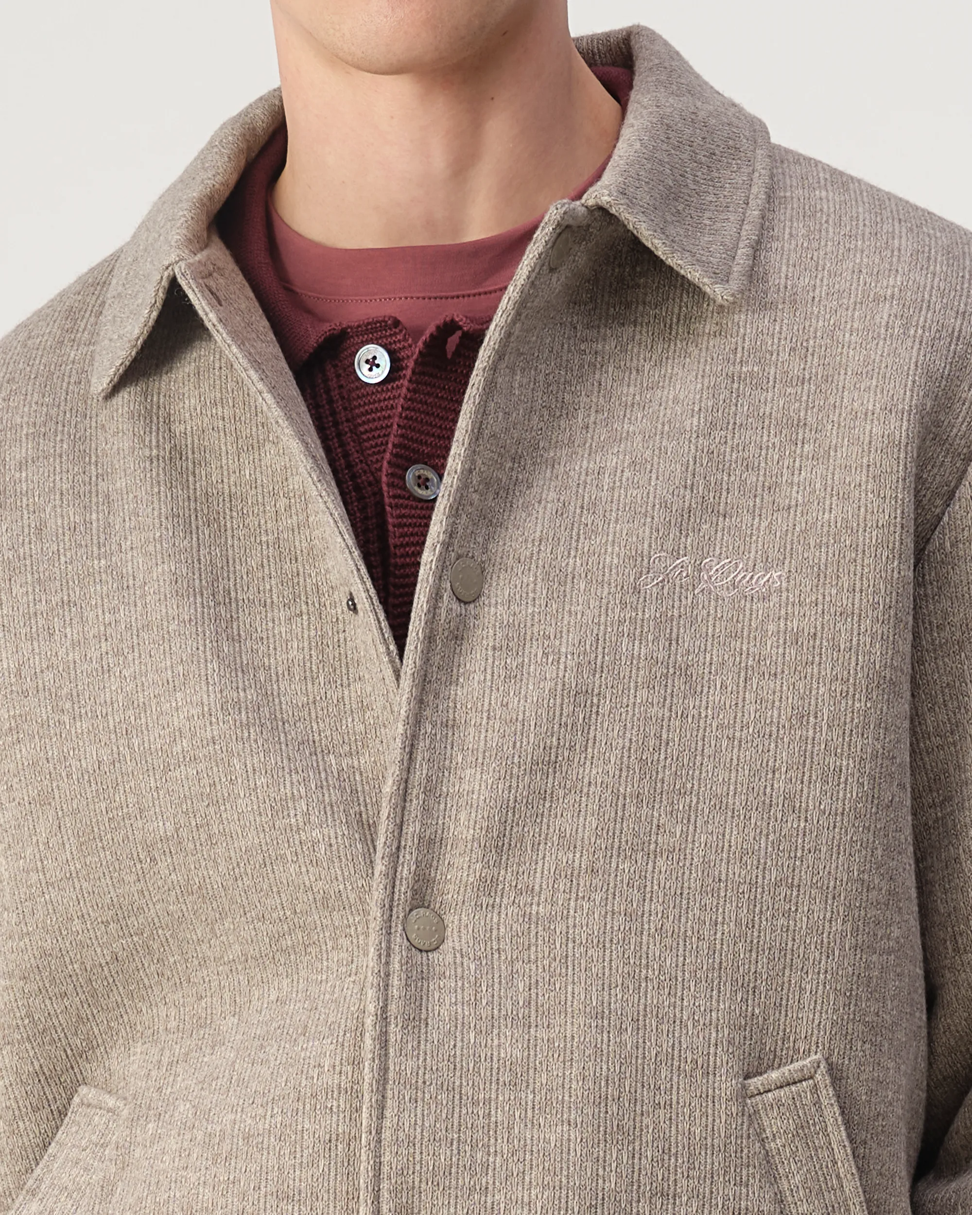 J.C. RAGS Boris Gewatteerde jas Beige uni 107575-001-L