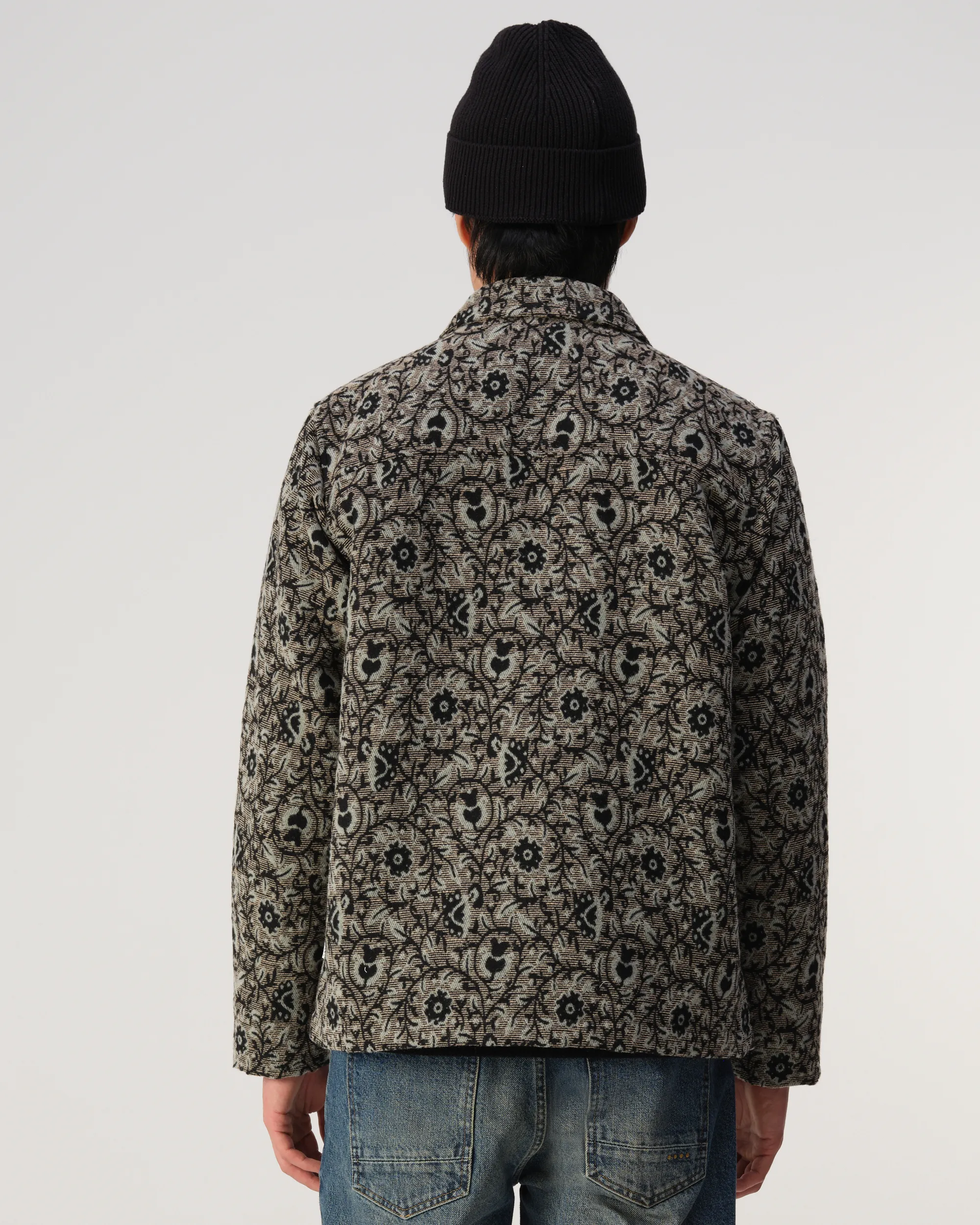 J.C. RAGS Overshirt Pine Bark brown dessin 107580-001-L