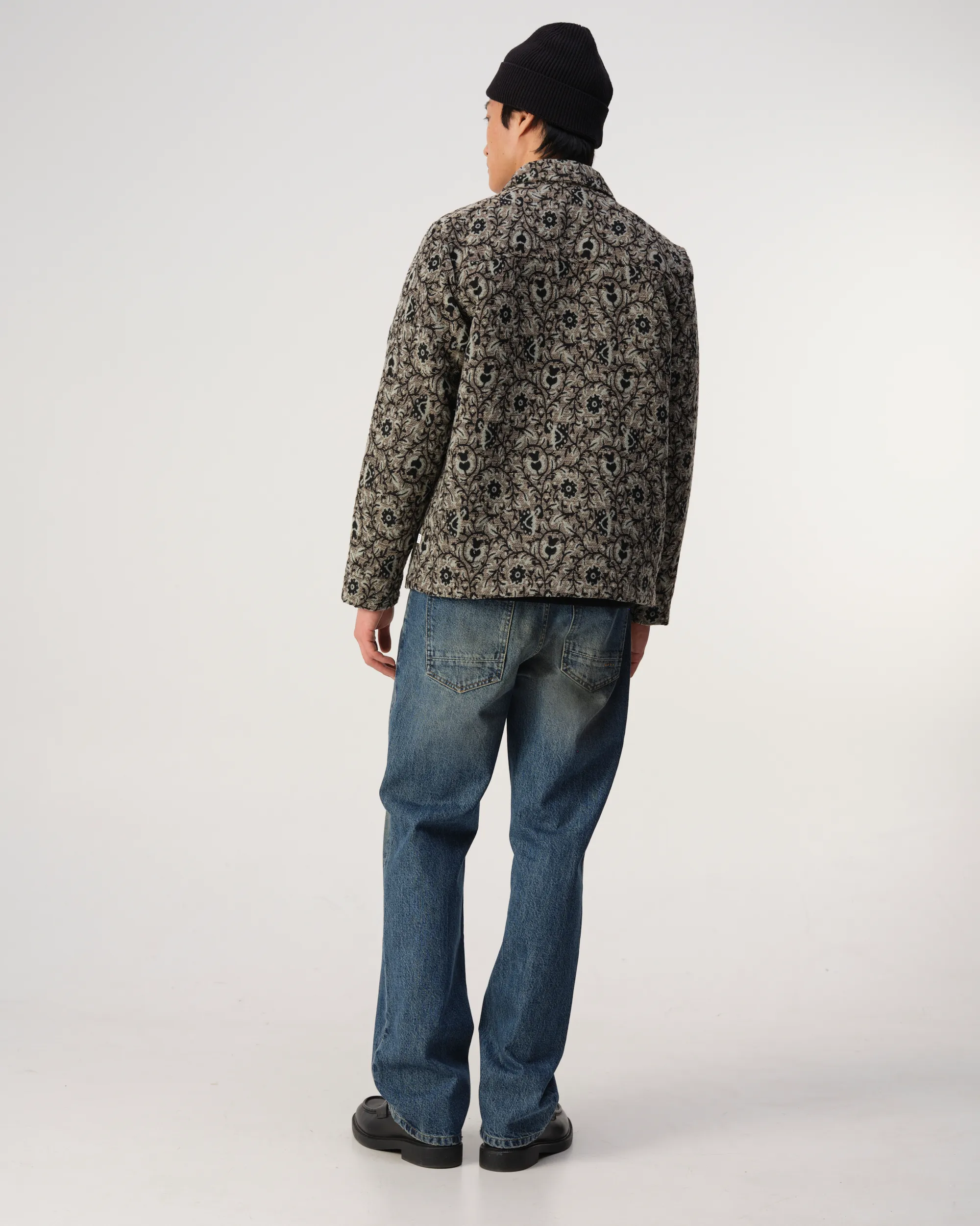 J.C. RAGS Overshirt Pine Bark brown dessin 107580-001-L
