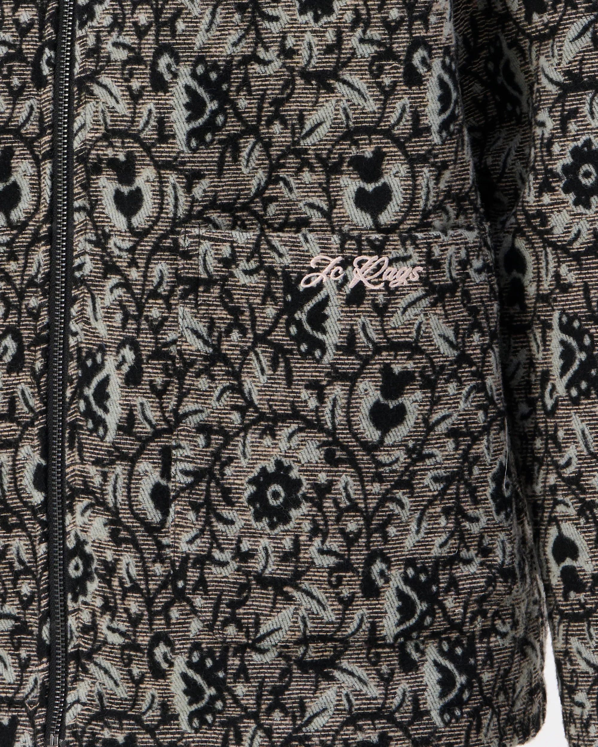 J.C. RAGS Overshirt Pine Bark brown dessin 107580-001-L