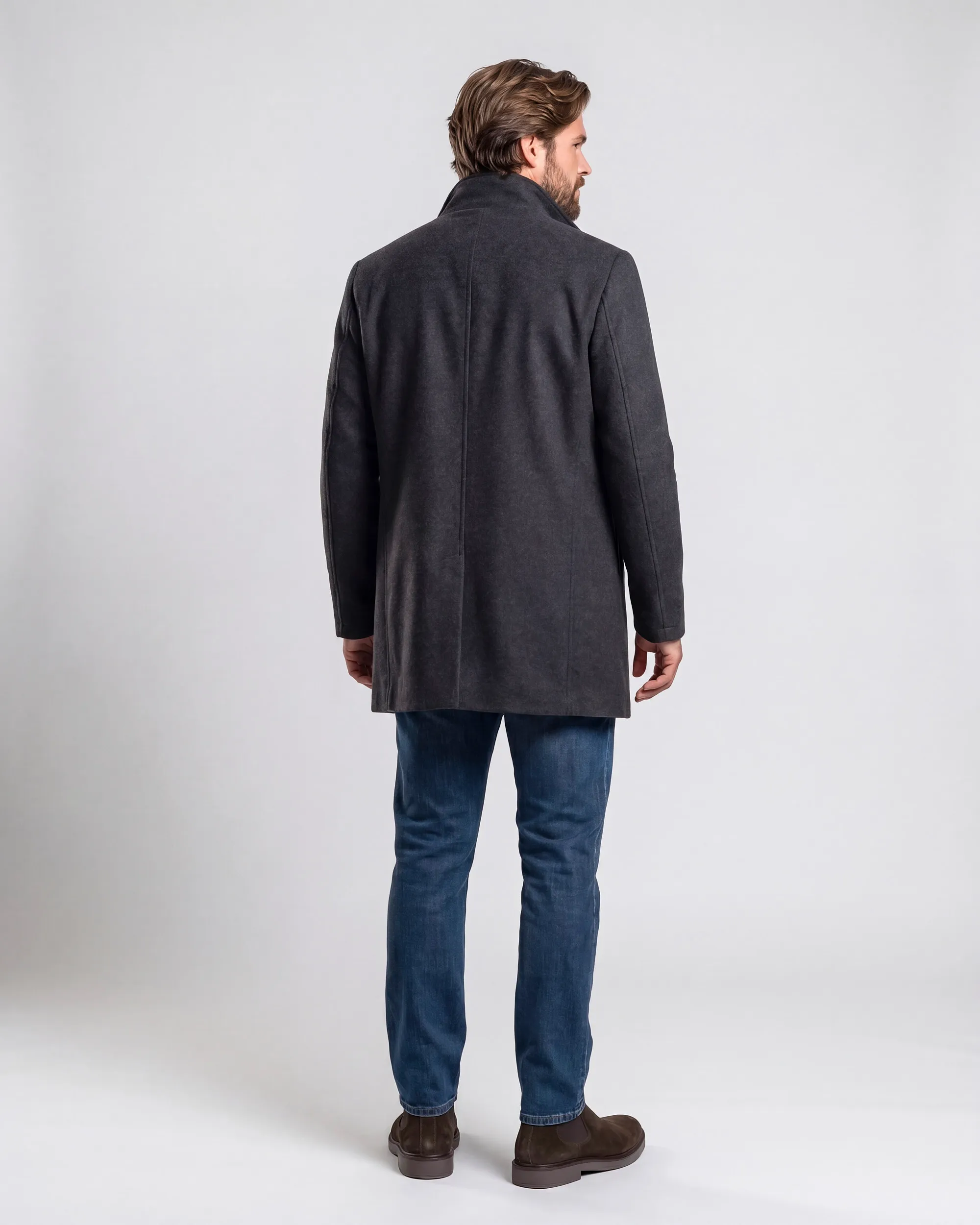 Campbell Manteljas Miller Grey melange 107593-001-L