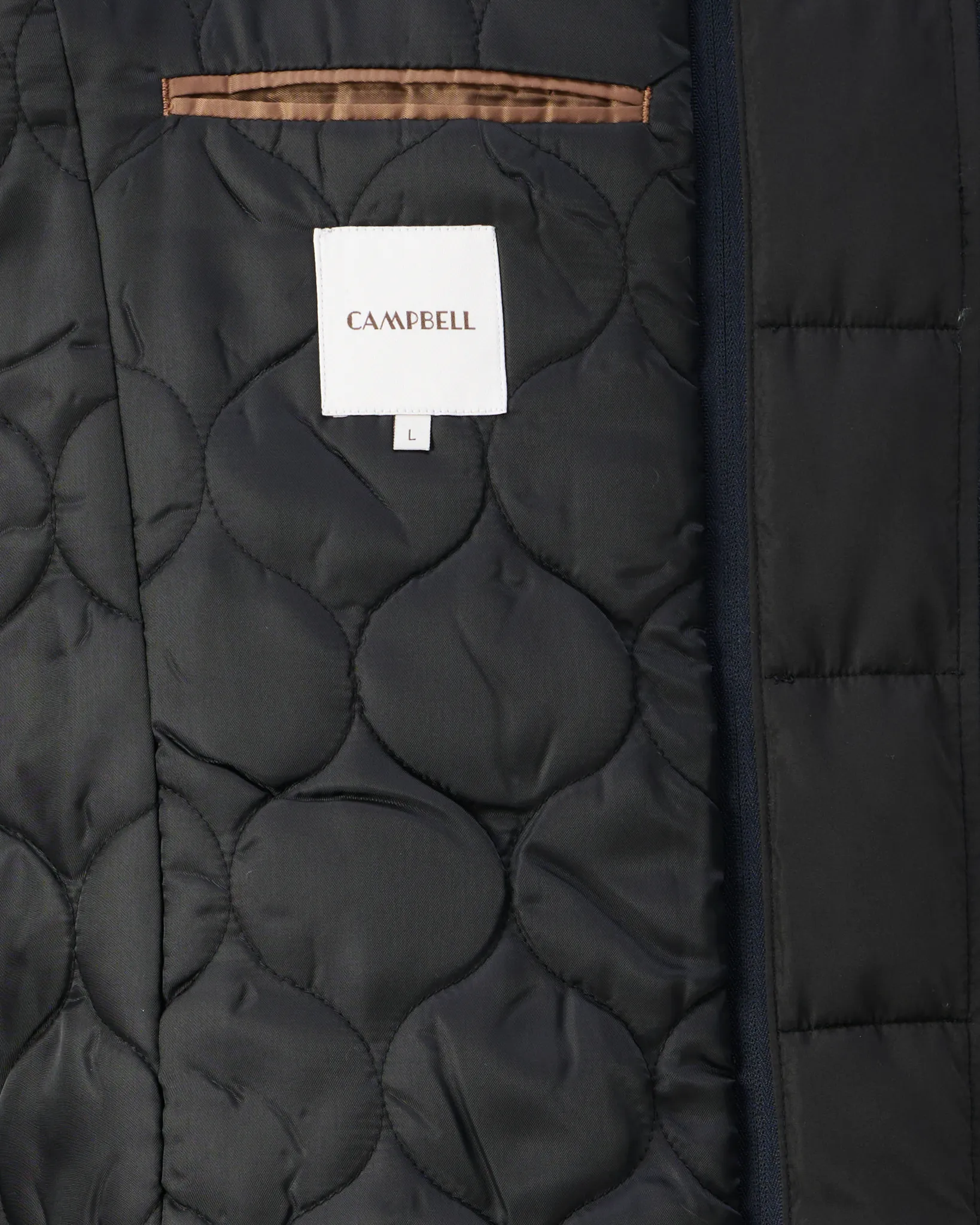 Campbell Manteljas Miller Navy melange 107593-002-L