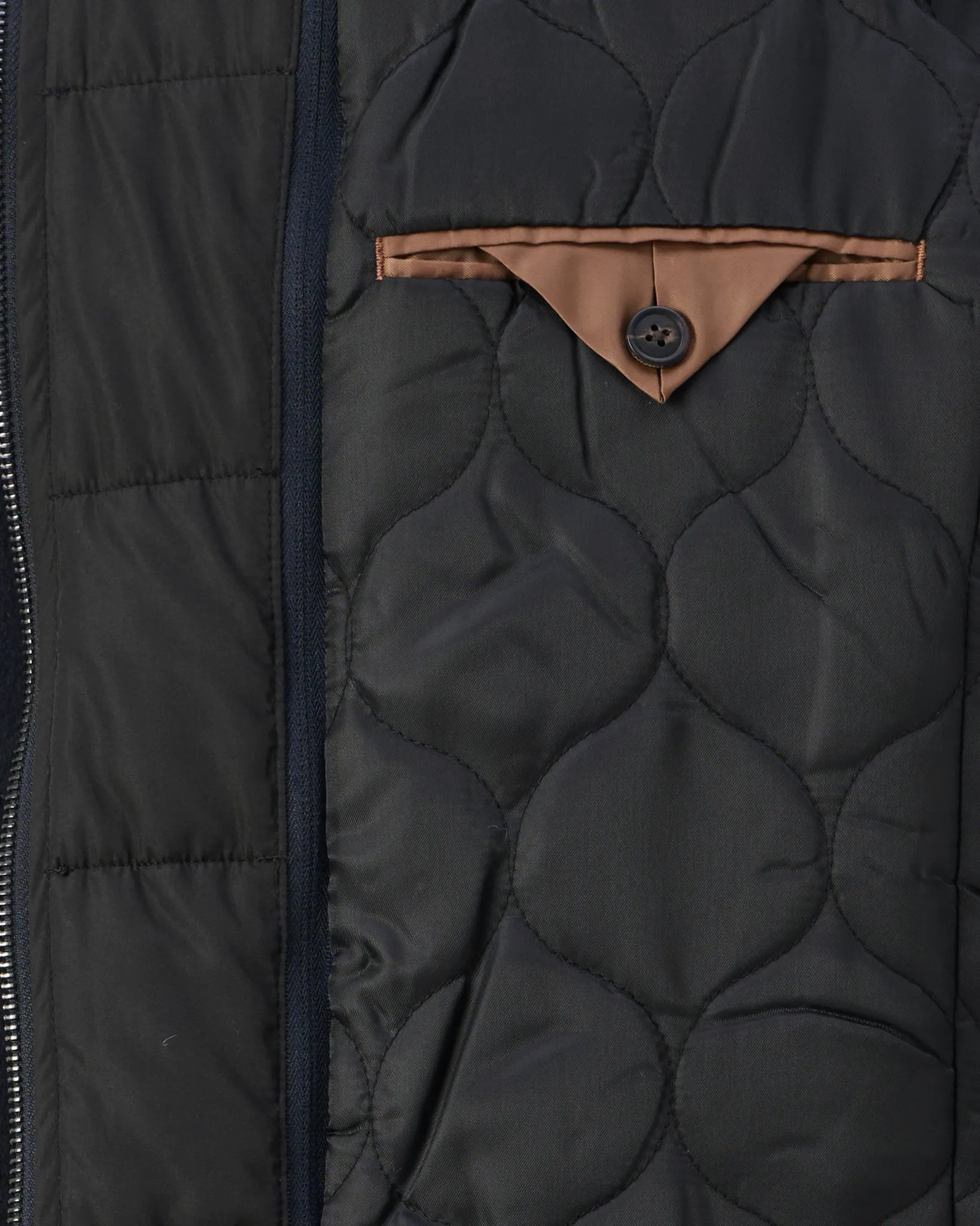 Campbell Manteljas Miller Navy melange 107593-002-L
