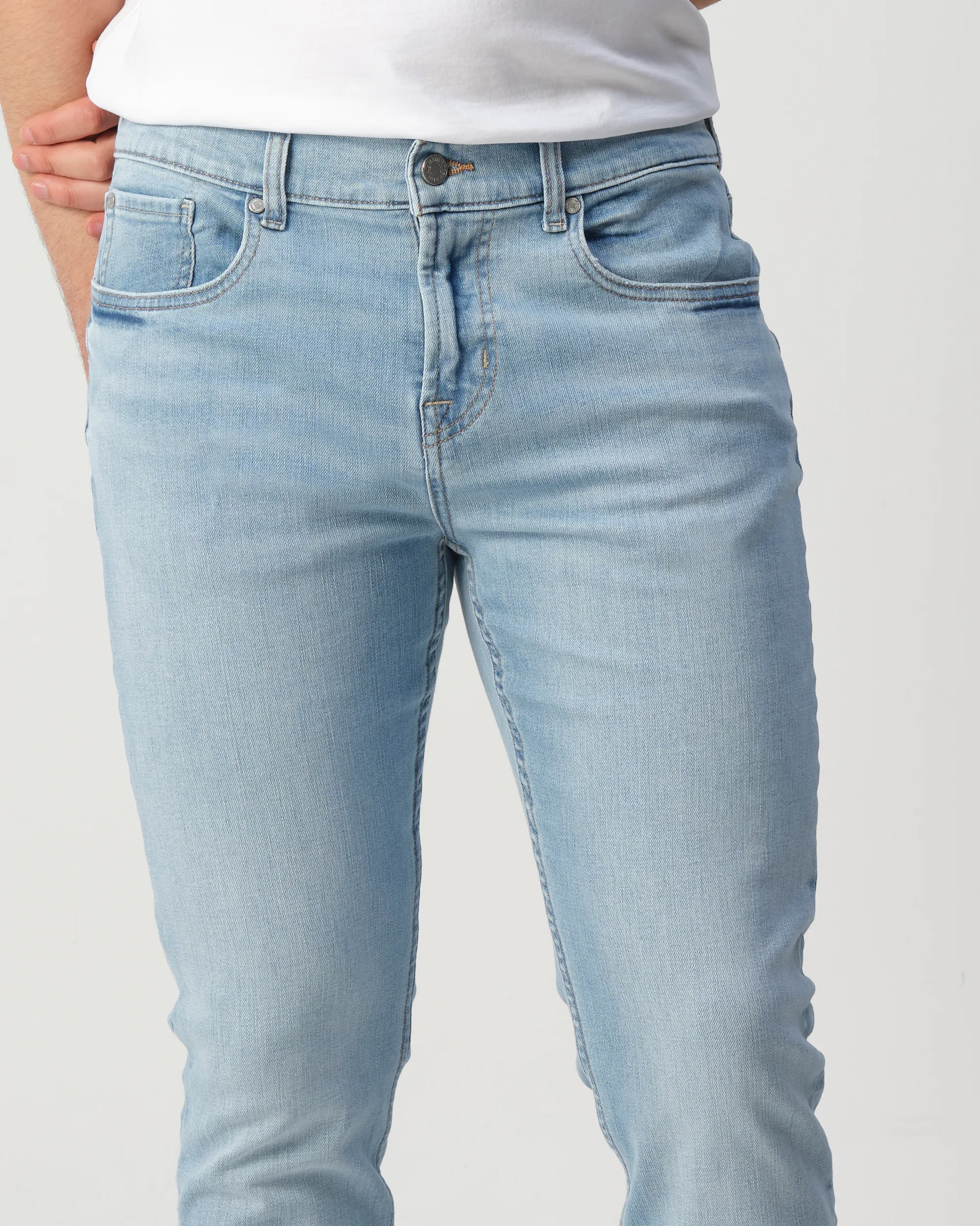 7 For All Mankind Slimmy Jeans Licht blauw 107594-001-30