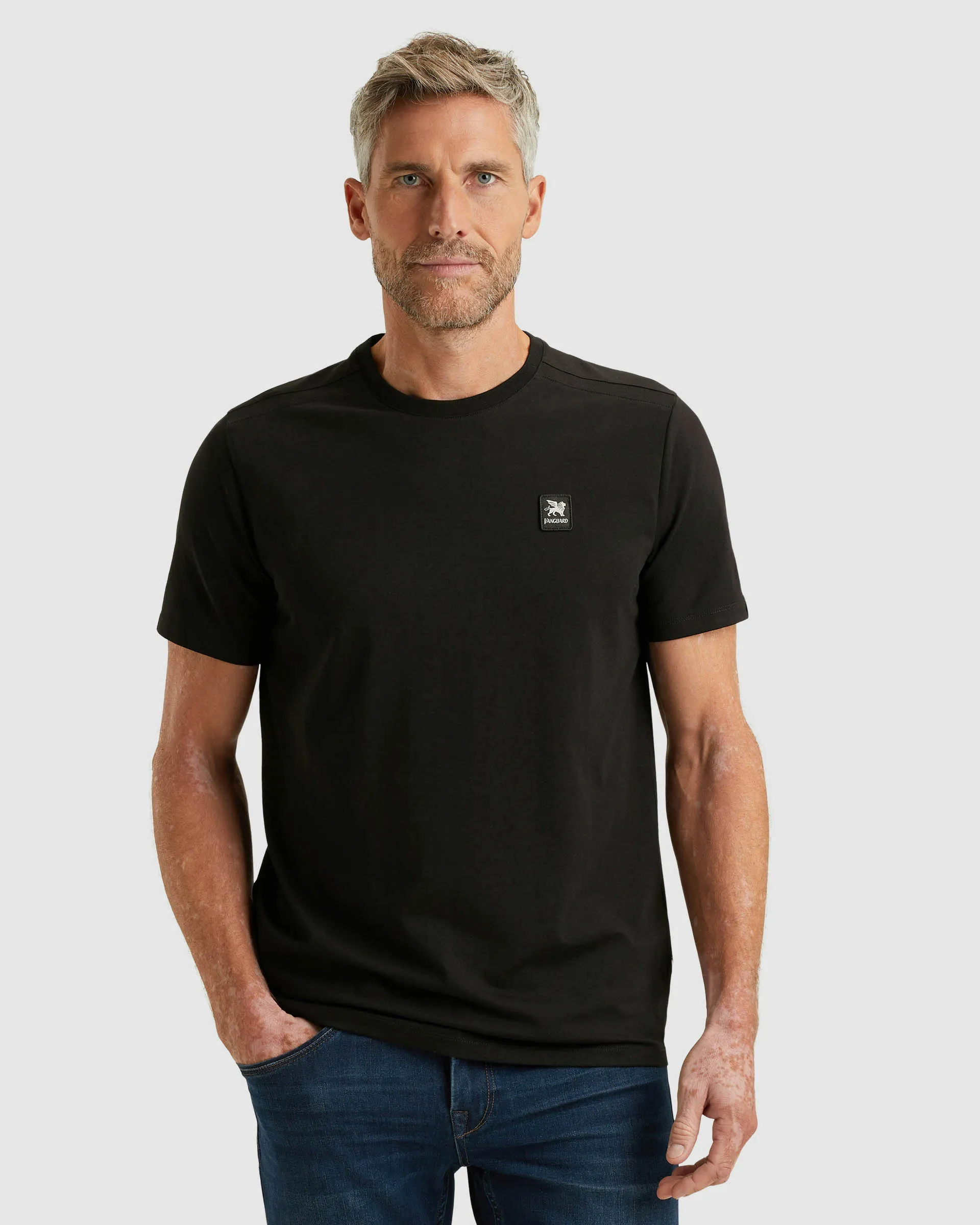 Vanguard T-shirt Korte mouw Zwart 107619-001-M