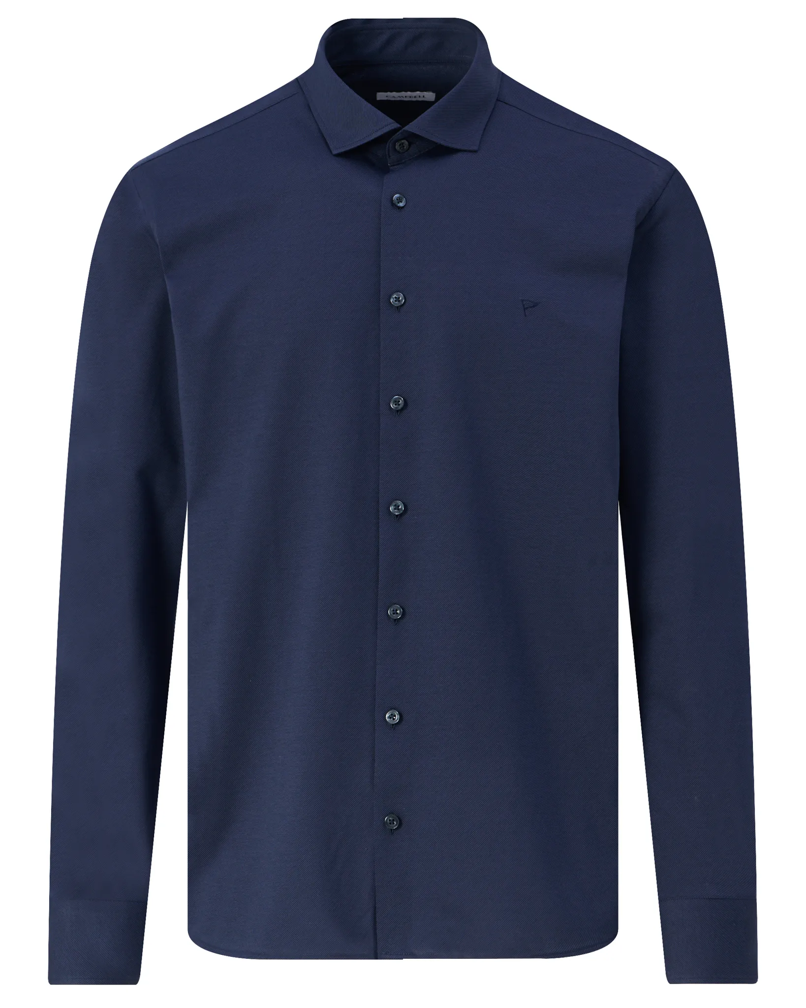 Campbell Casual Overhemd LM Night Sky 107638-001-L