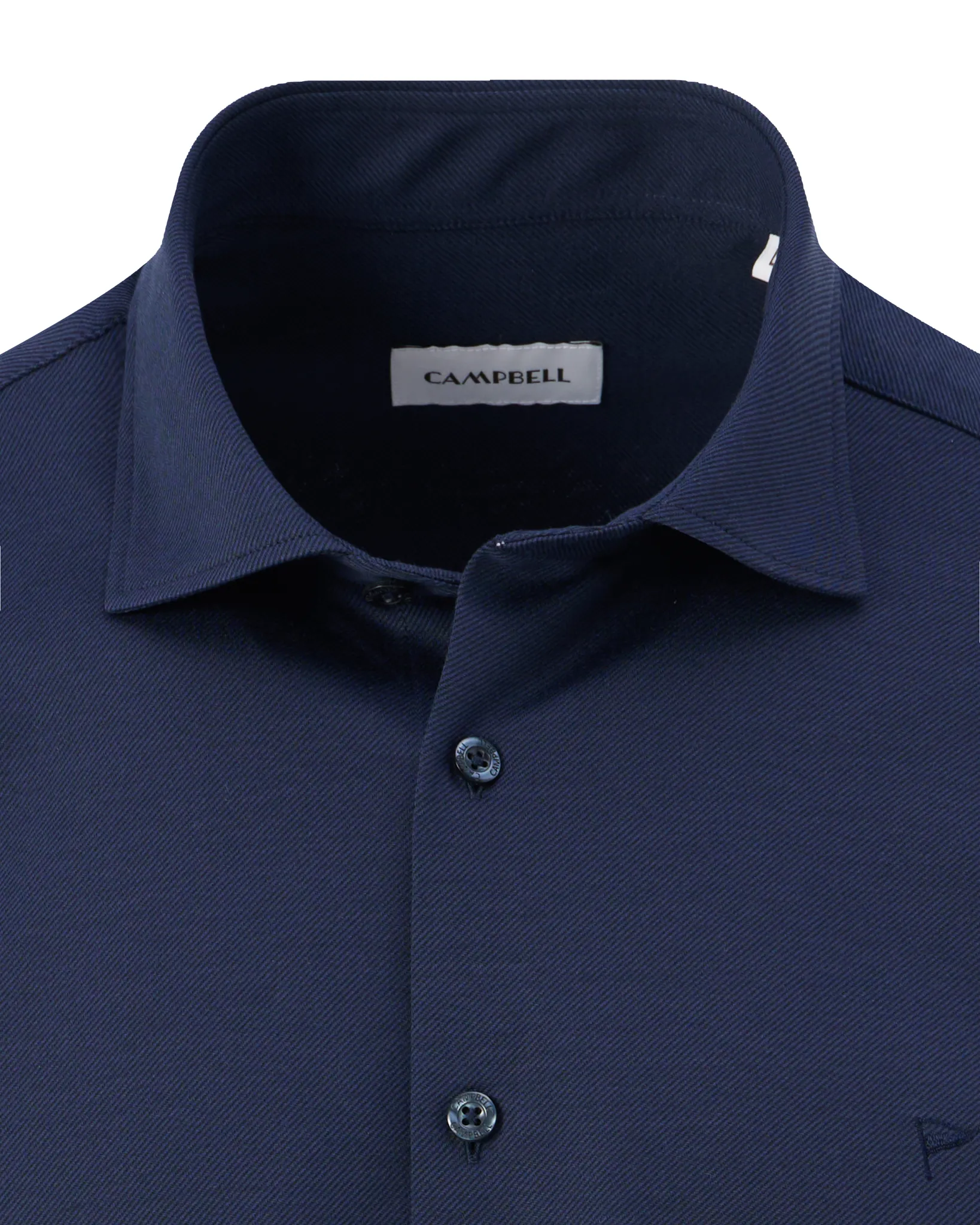 Campbell Casual Overhemd LM Night Sky 107638-001-L