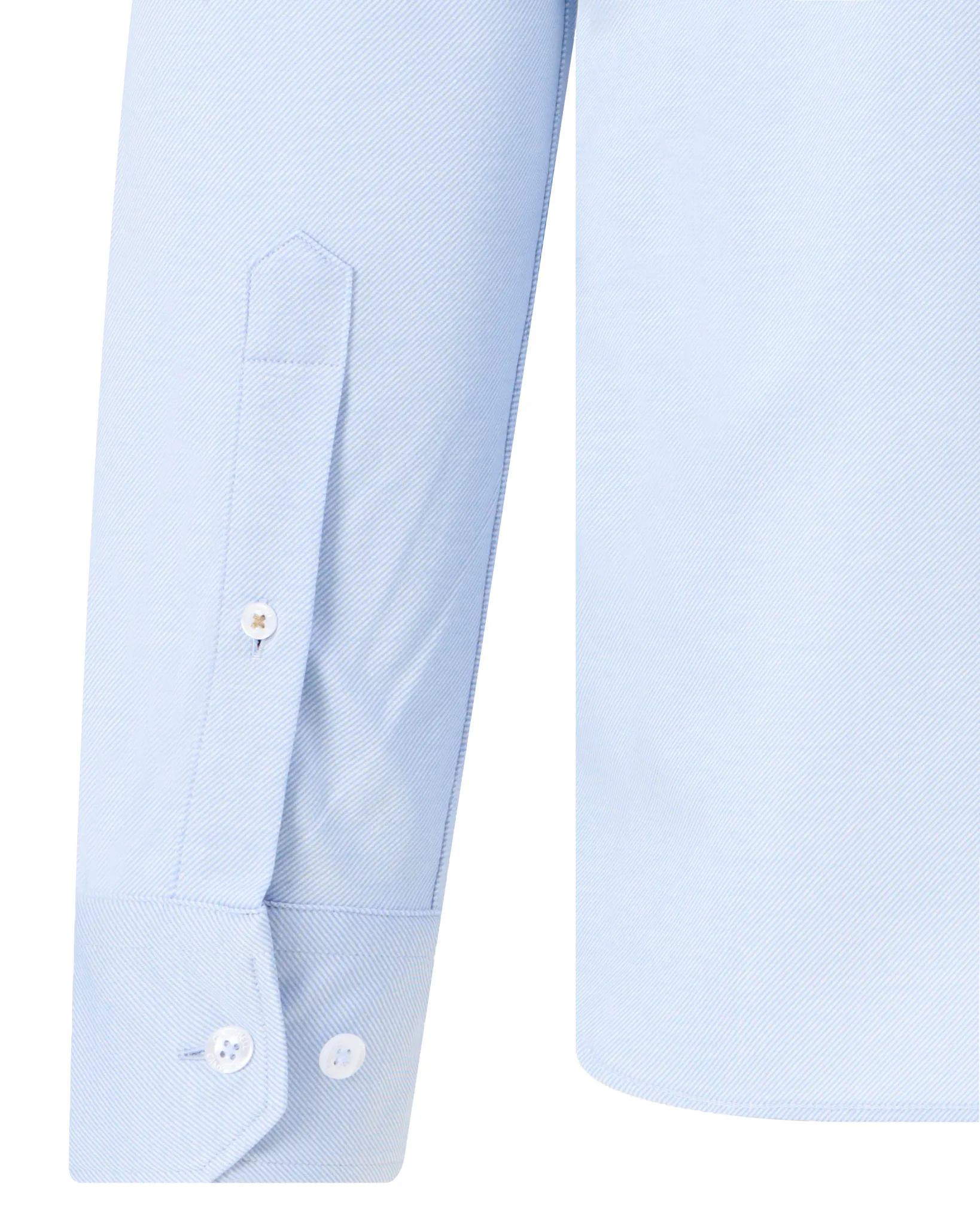 Campbell Casual Overhemd LM Chambray Blue 107638-002-L