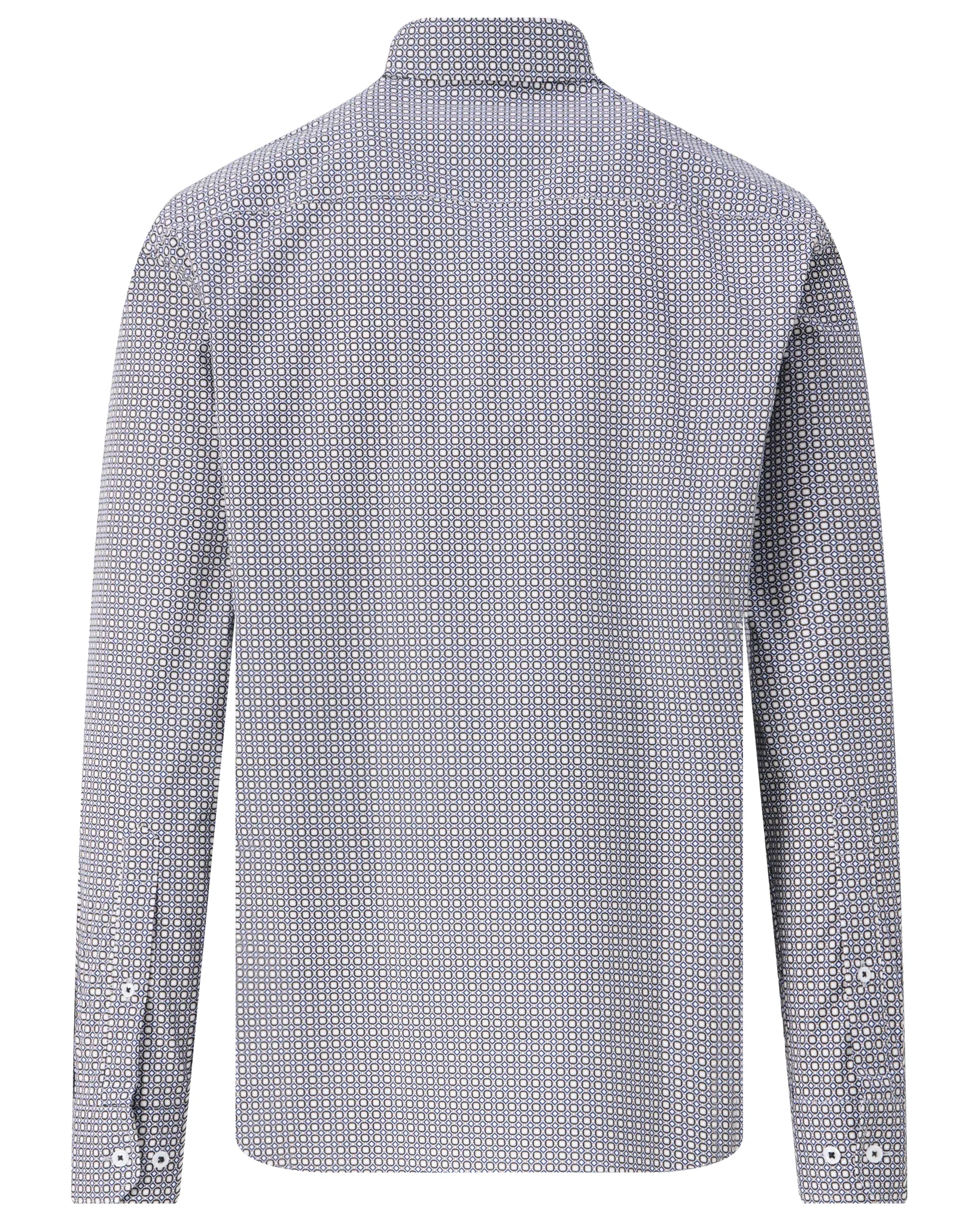 Campbell Casual Overhemd LM Medieval Blue 107640-001-L