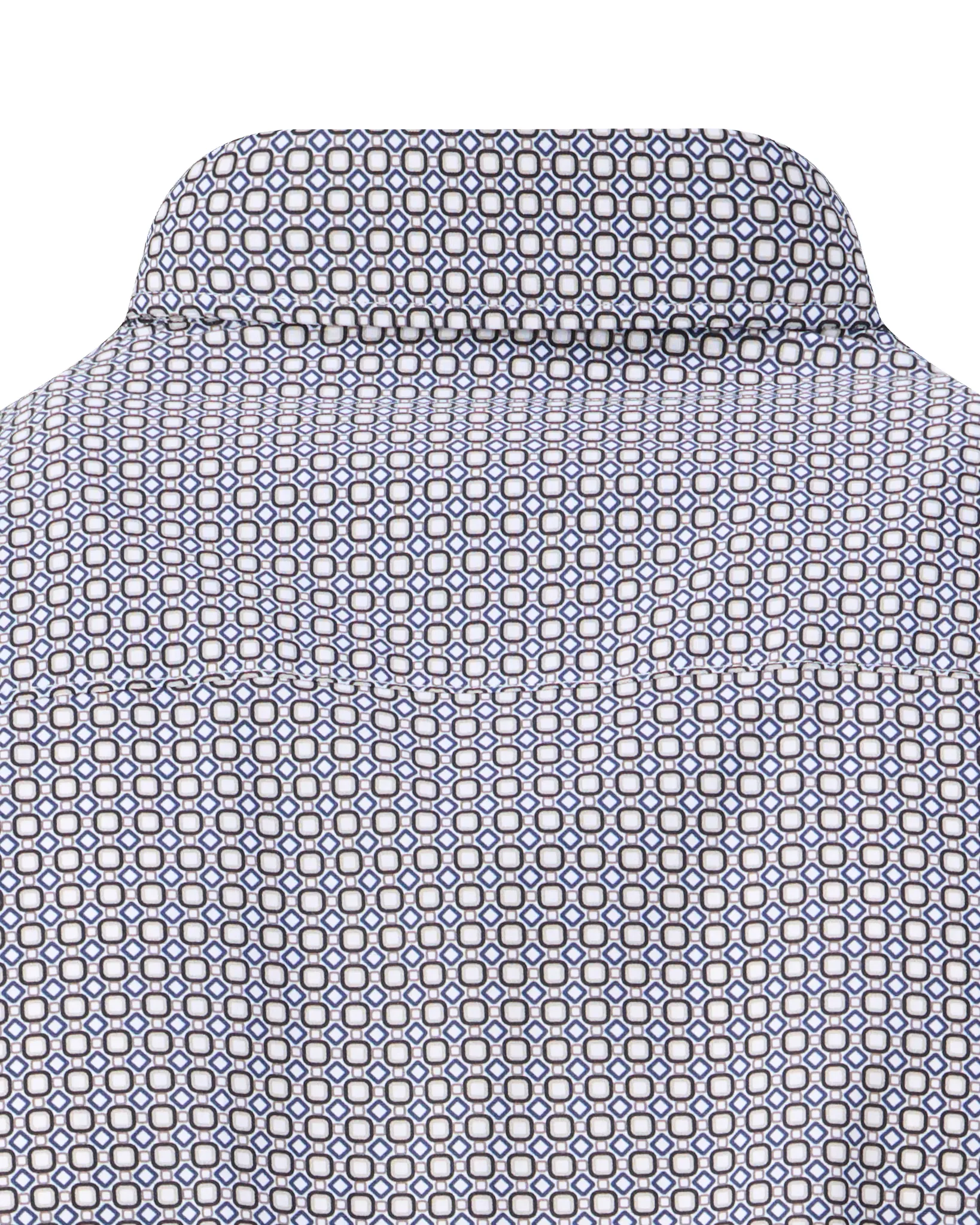 Campbell Casual Overhemd LM Medieval Blue 107640-001-L