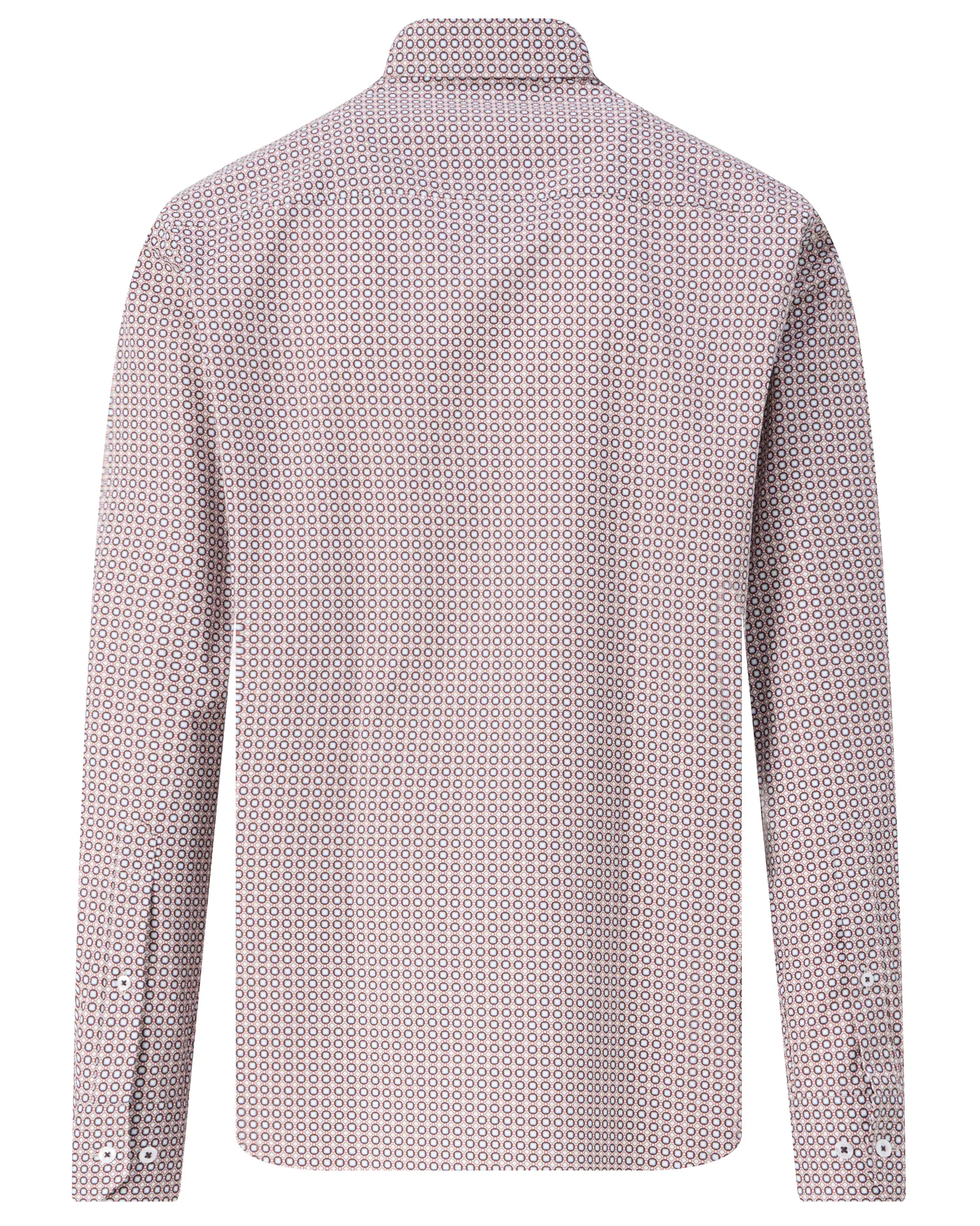 Campbell Casual Overhemd LM Sequoia brown 107640-002-L