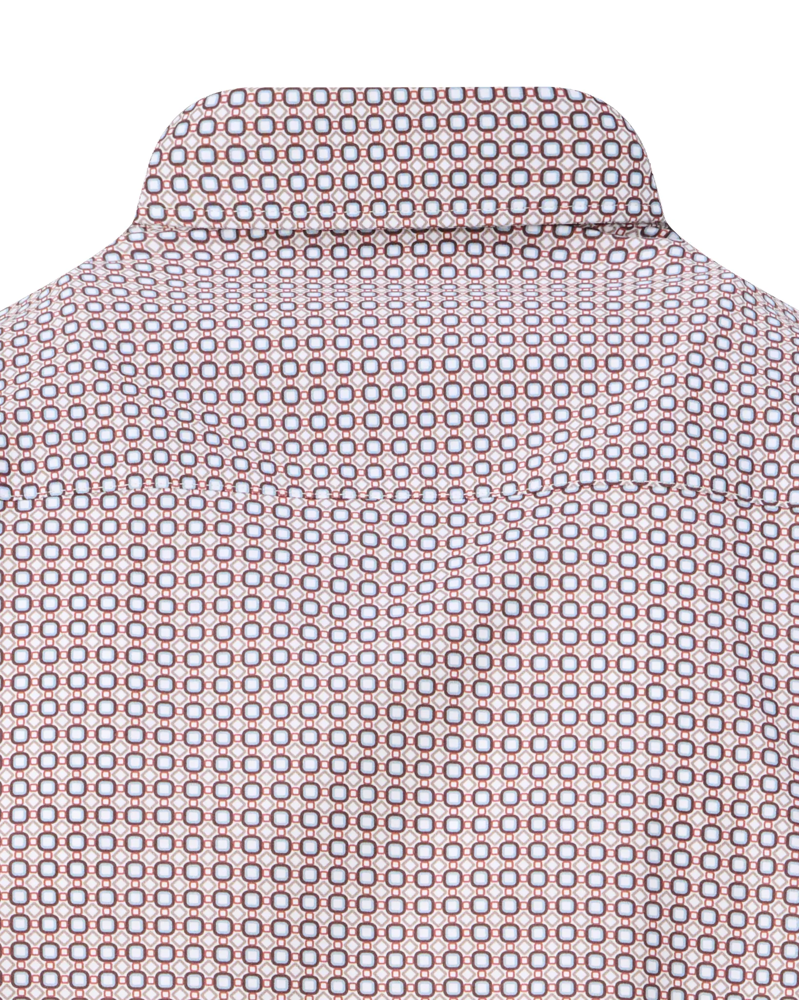 Campbell Casual Overhemd LM Sequoia brown 107640-002-L