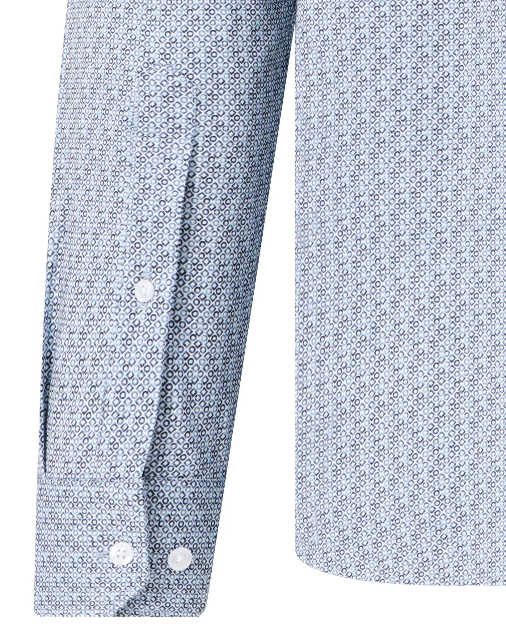 Campbell Casual Overhemd LM Ashley Blue 107641-002-L