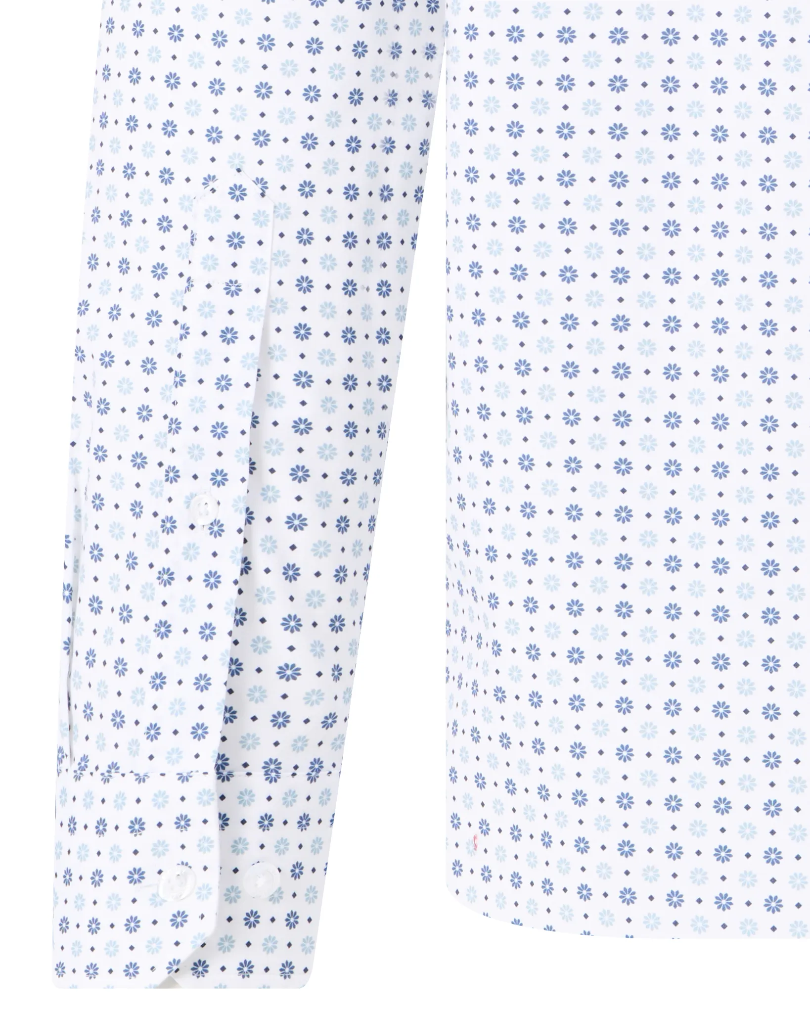 Campbell Casual Overhemd LM True Navy 107642-001-L