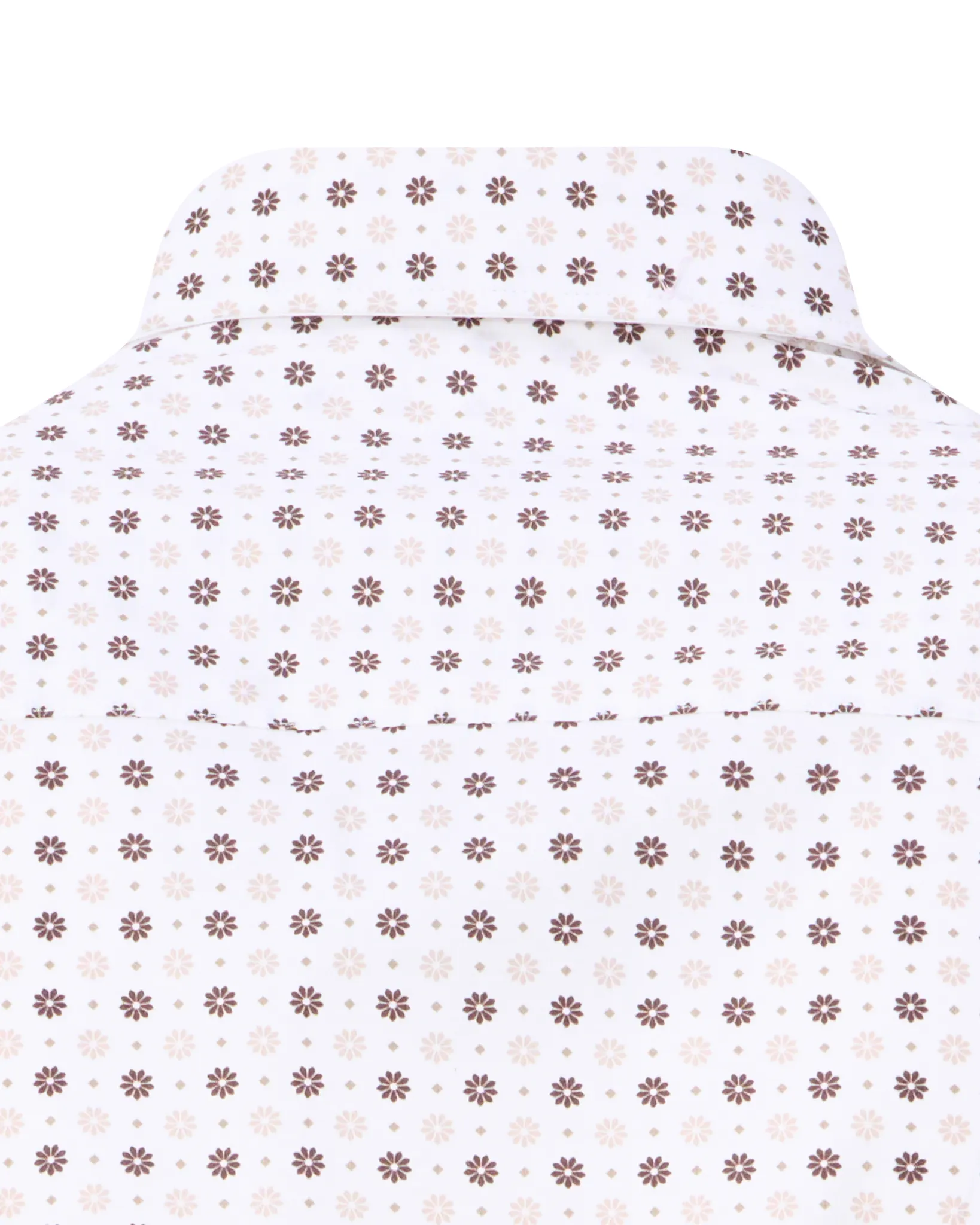 Campbell Casual Overhemd LM Coffee Bean brown 107642-002-L