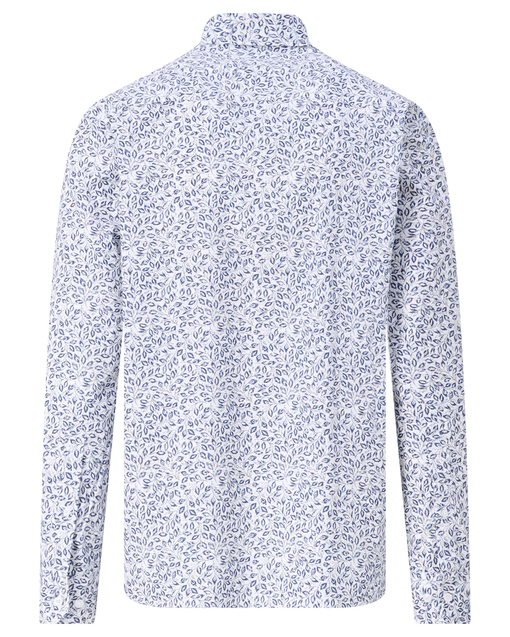 Campbell Casual Overhemd LM Medieval Blue 107644-002-L