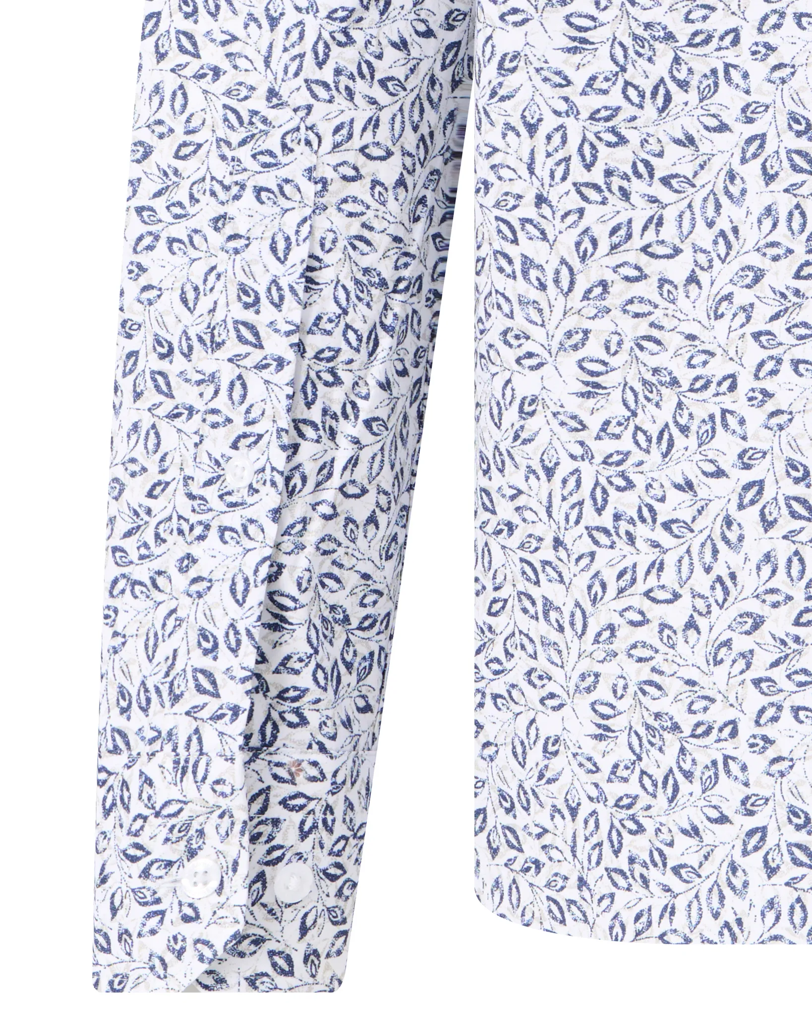 Campbell Casual Overhemd LM Medieval Blue 107644-002-L