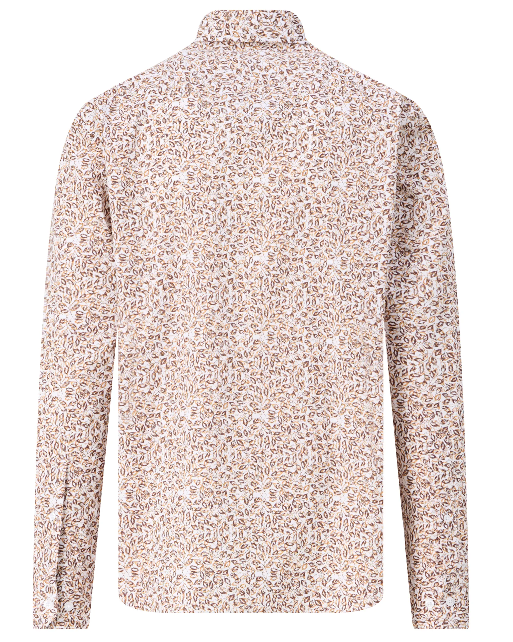 Campbell Casual Overhemd LM Coffee Bean brown 107644-003-L