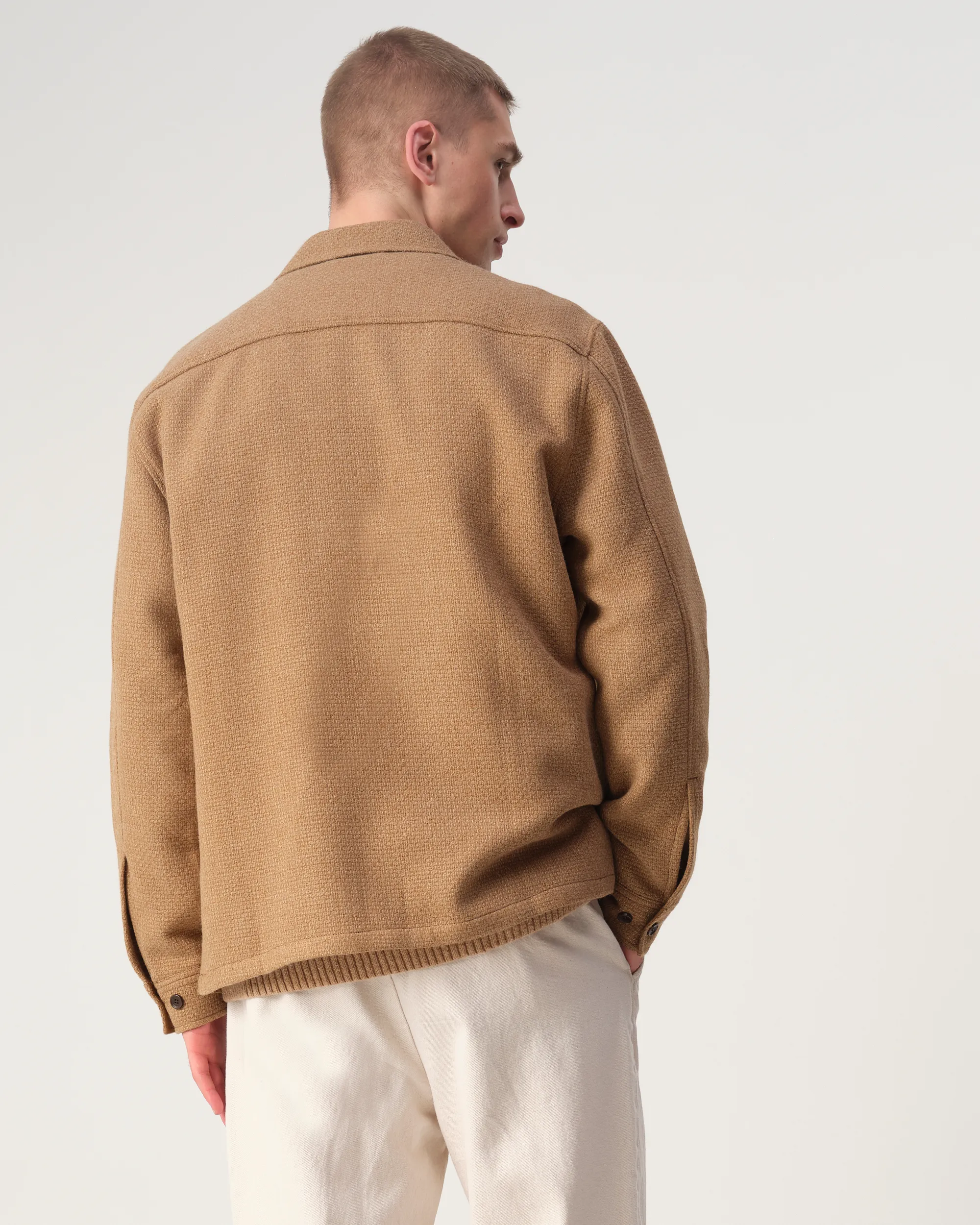 J.C. RAGS Overshirt Starfish brown 107646-002-L