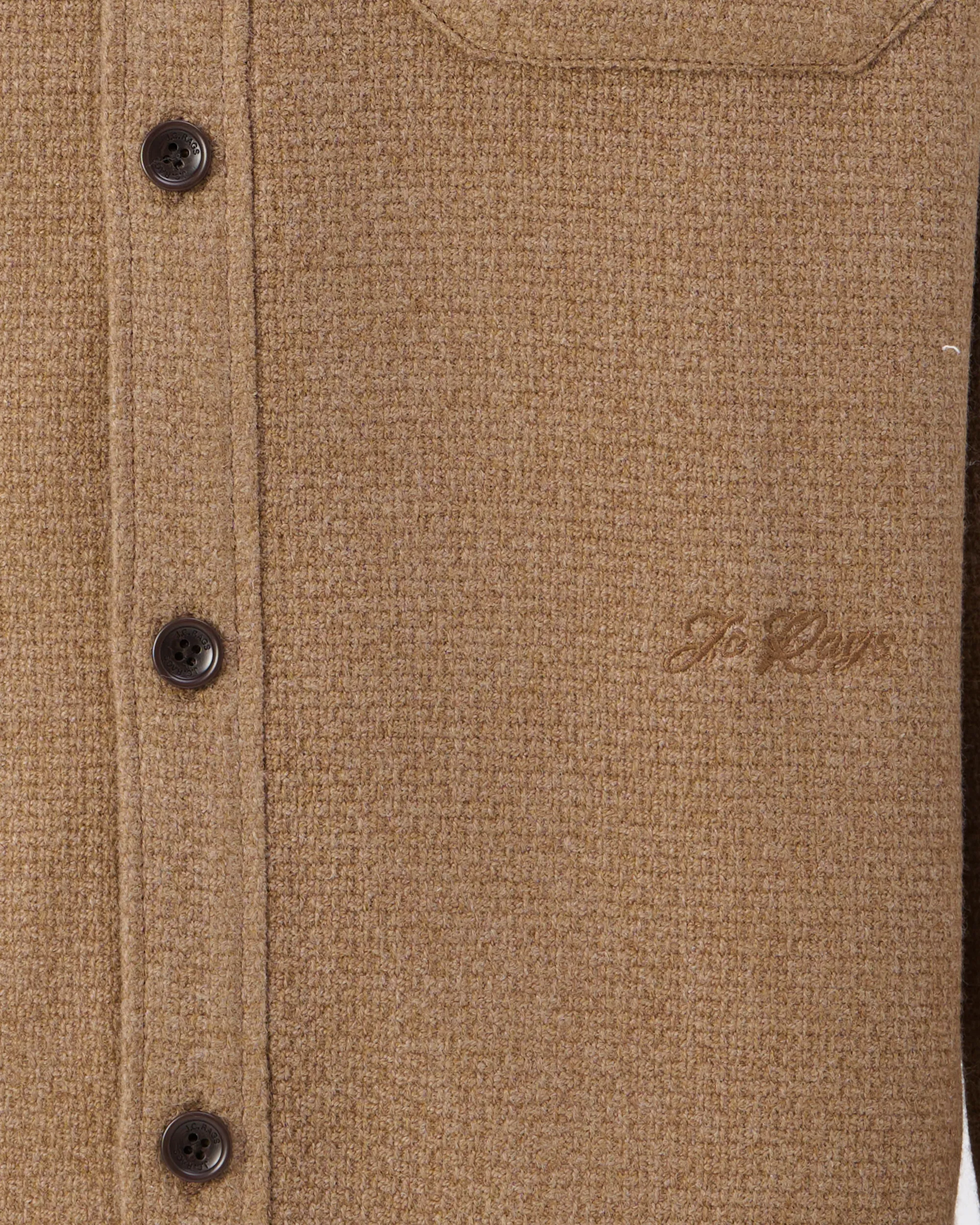 J.C. RAGS Overshirt Starfish brown 107646-002-L