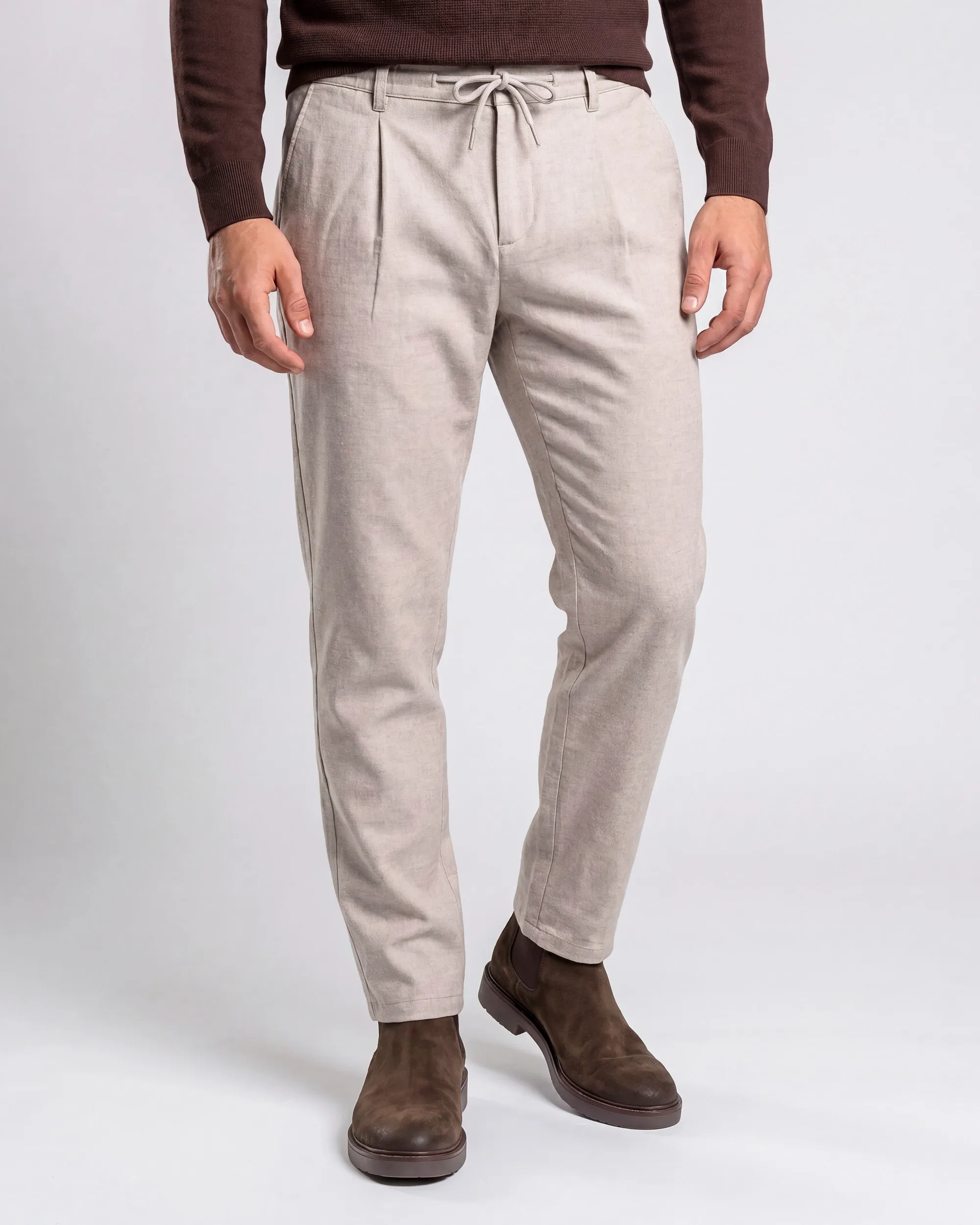 Campbell Chino Heddle Beige melange 107654-003-31