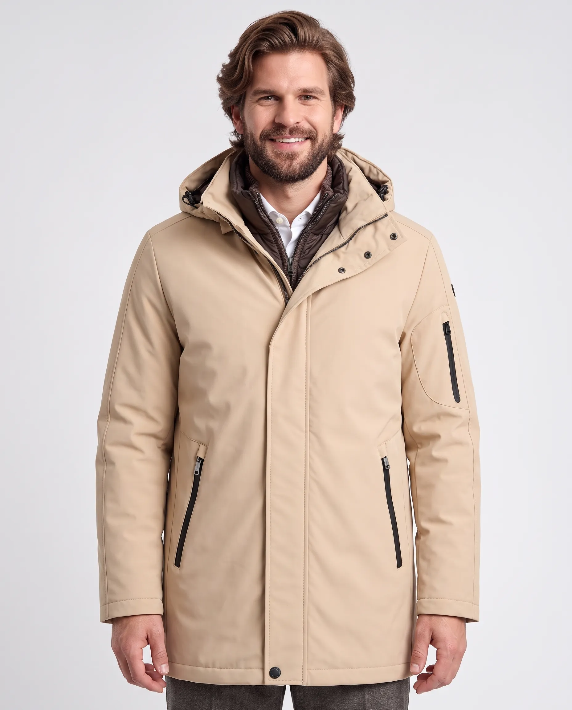 Campbell Parka Lunnar Safari 107660-004-L