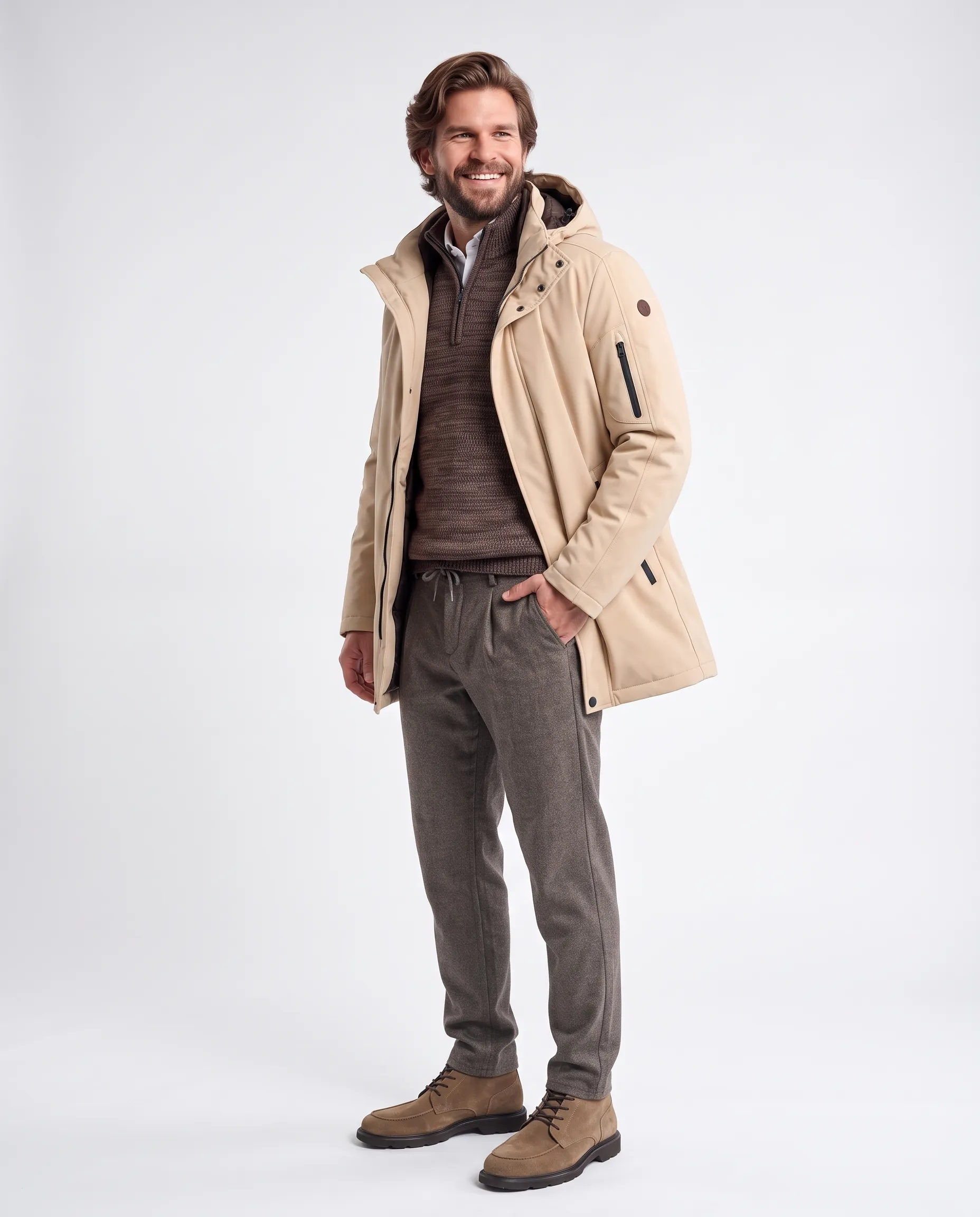 Campbell Parka Lunnar Safari 107660-004-L