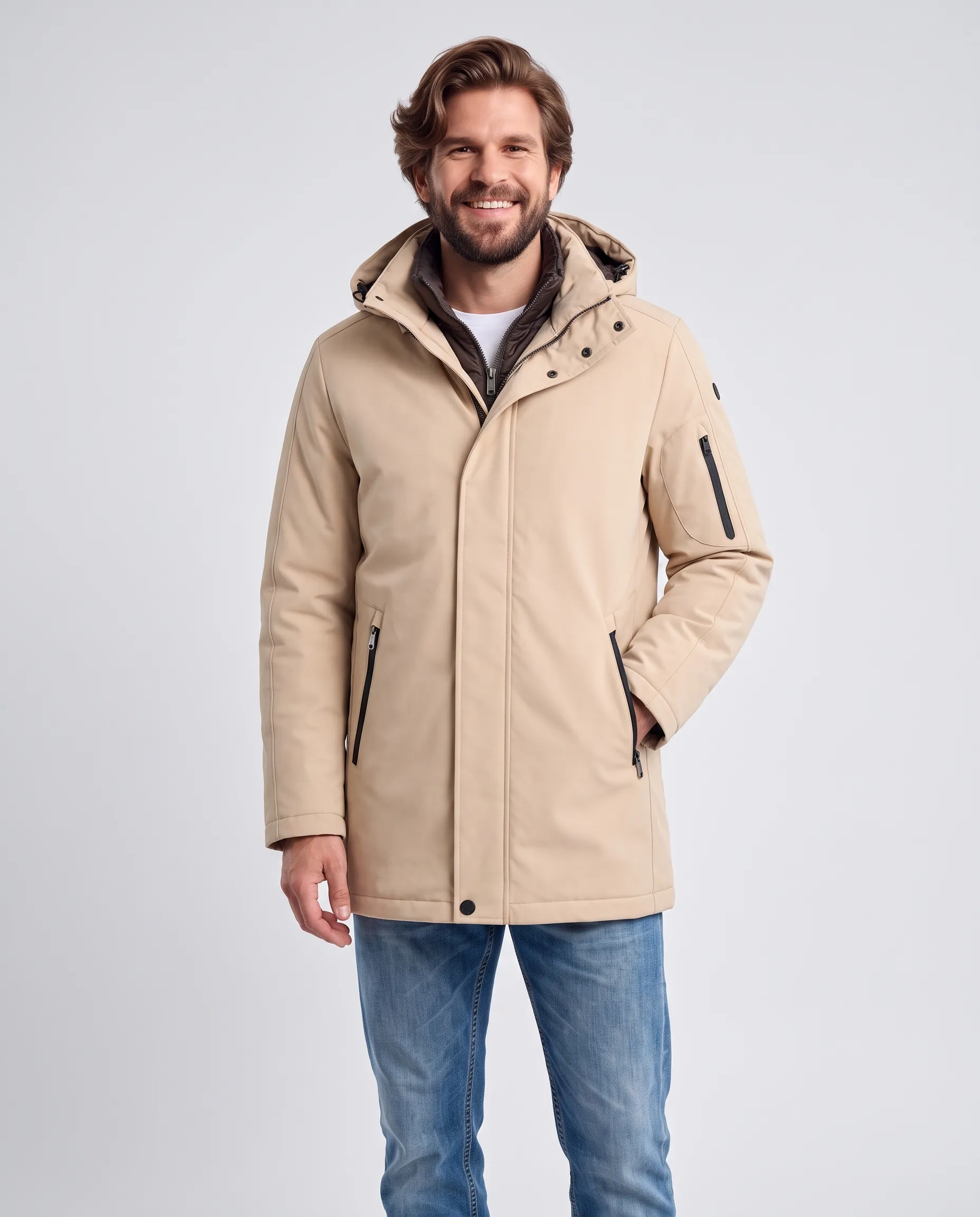 Campbell Parka Lunnar Safari 107660-004-L