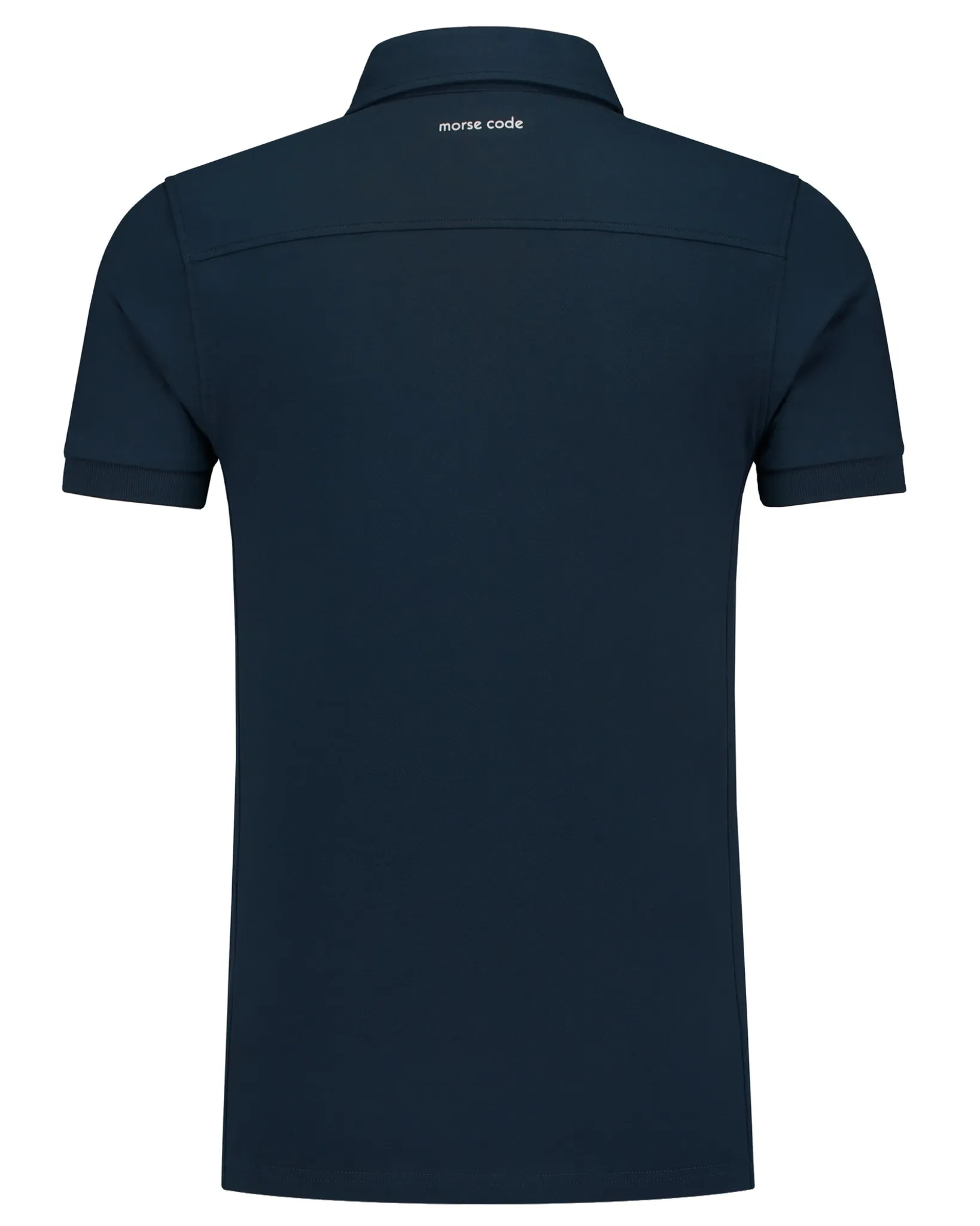 Morse Code Alpha 1 Pique Polo Donker blauw 107665-001-L