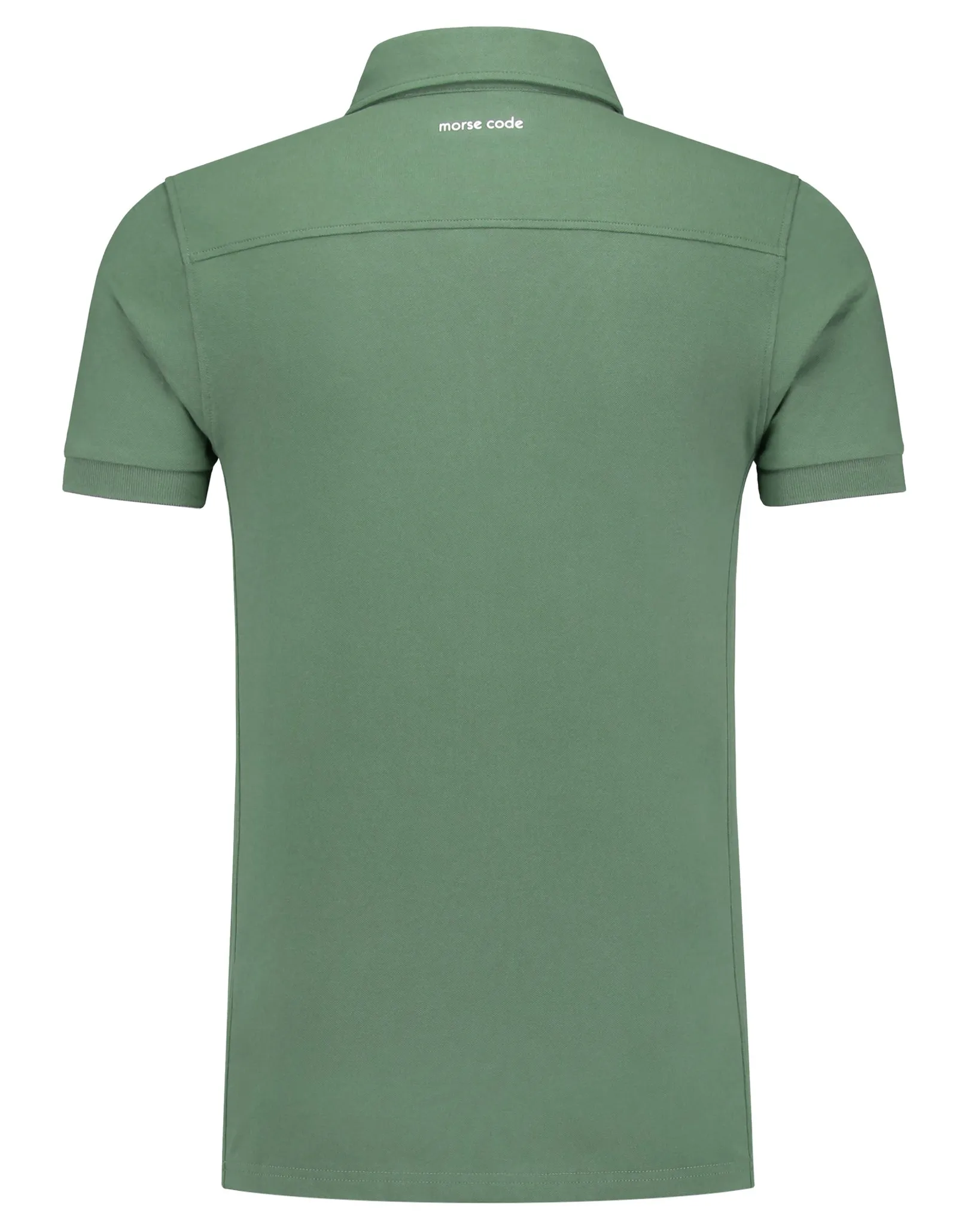 Morse Code Alpha 1 Pique Polo Licht groen 107668-001-L