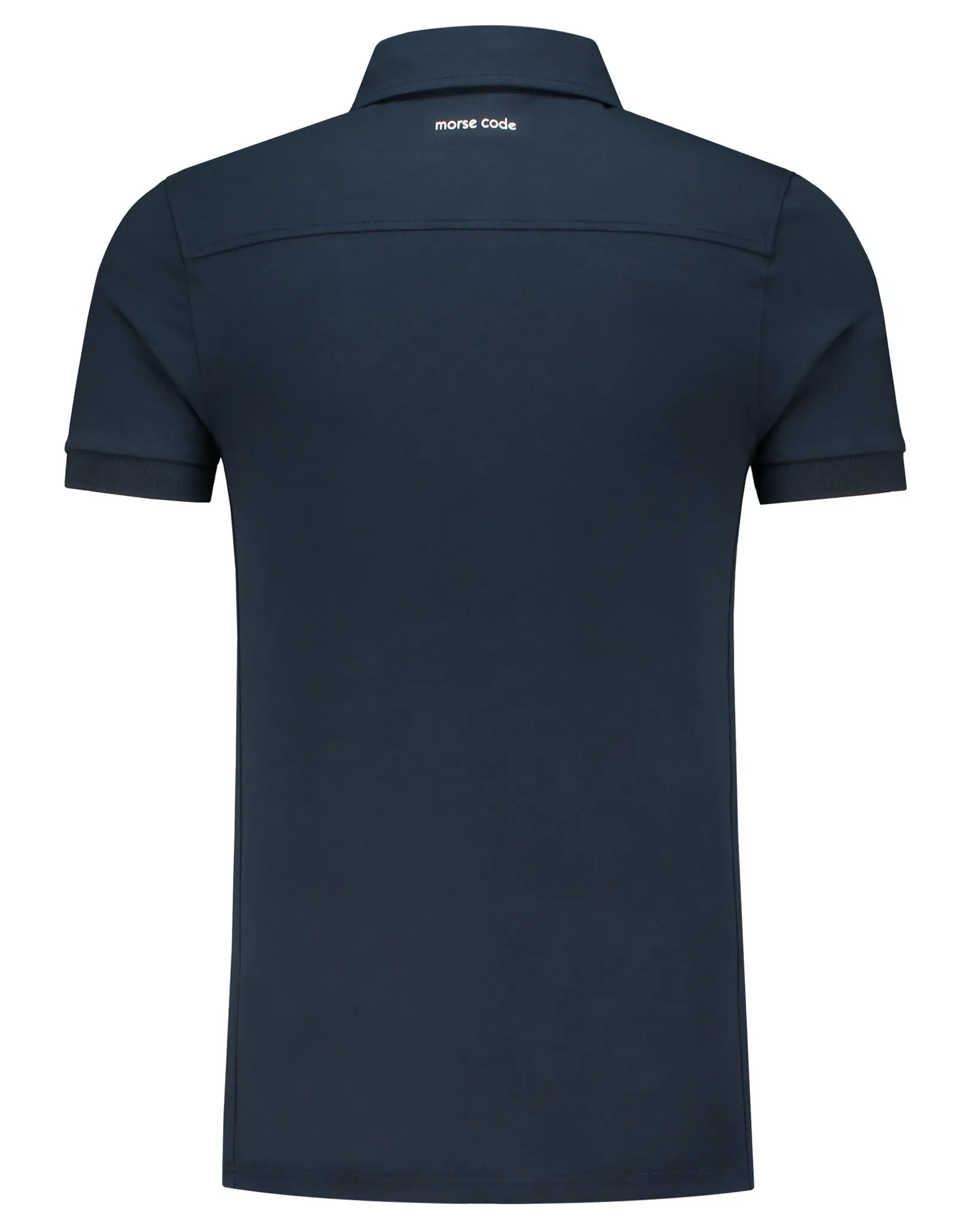 Morse Code Alpha 1 Jersey Polo Donker blauw 107681-001-L